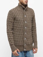 S.N.S Herning Stark Cardigan Terra Brown Wool