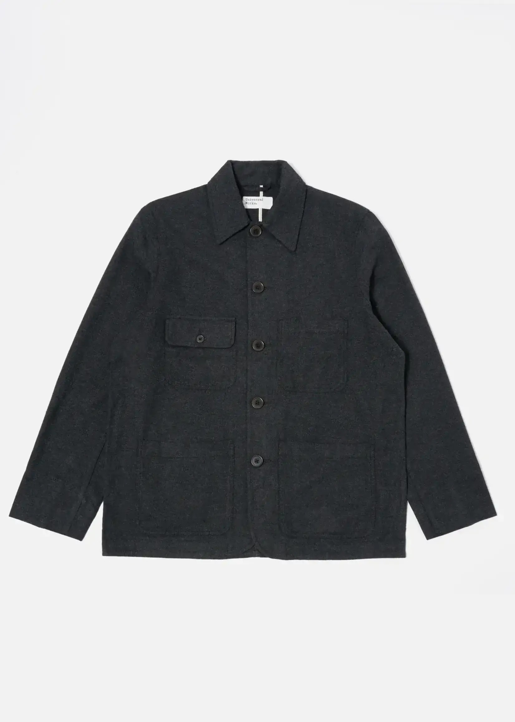 Universal Works Universal Works Merchant Jacket Veta Upcycled Cotton Charcoal