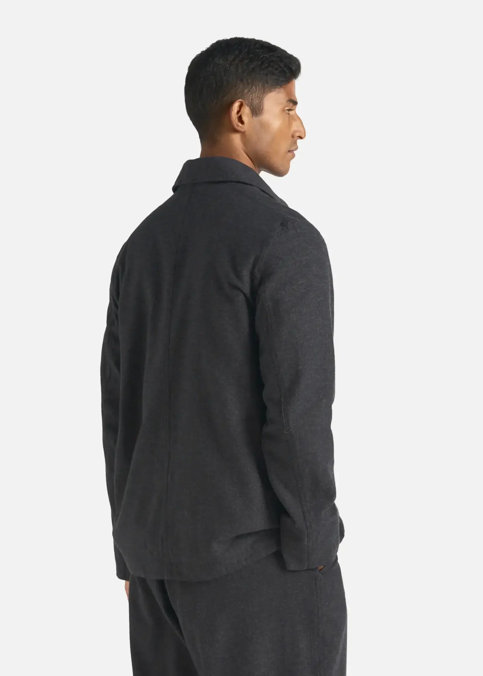 Universal Works Universal Works Merchant Jacket Veta Upcycled Cotton Charcoal