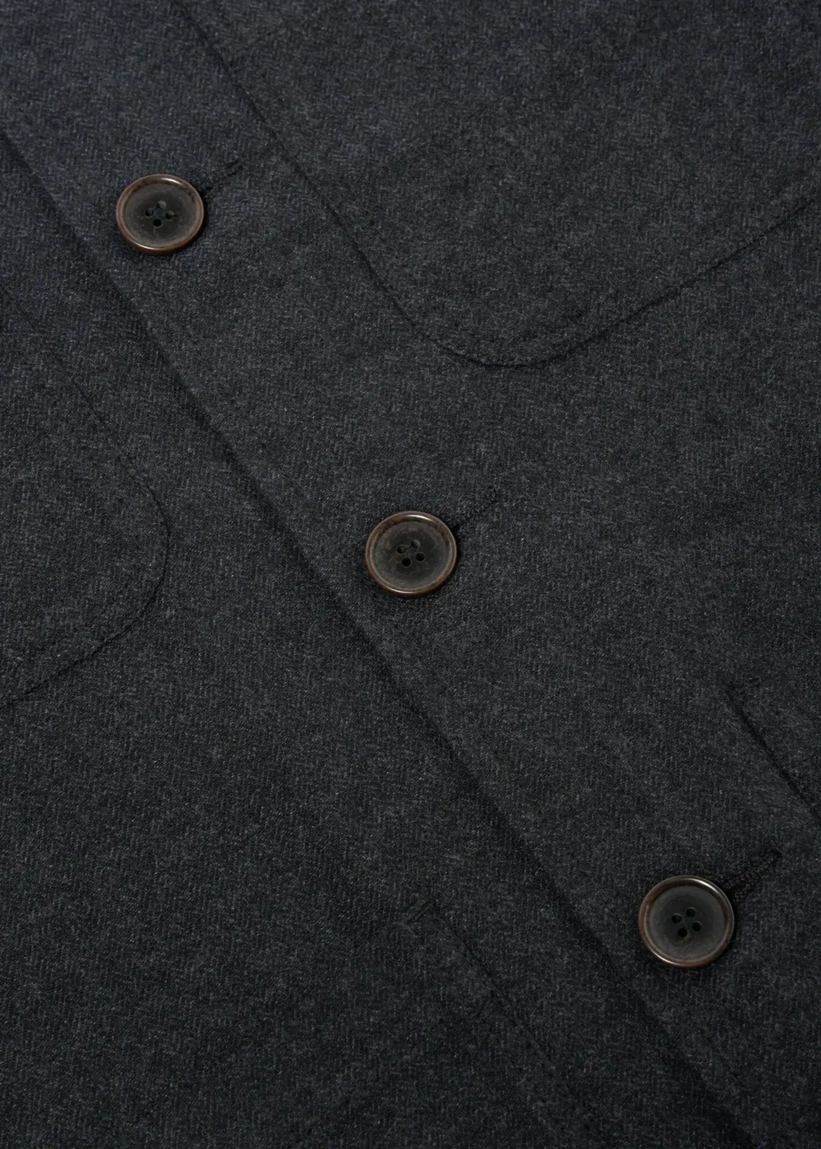 Universal Works Universal Works Merchant Jacket Veta Upcycled Cotton Charcoal