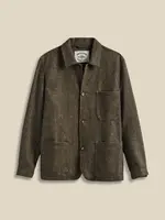 Portuguese Flannel Portuguese Flannel Labura Brown Herringbone Wool Jacket