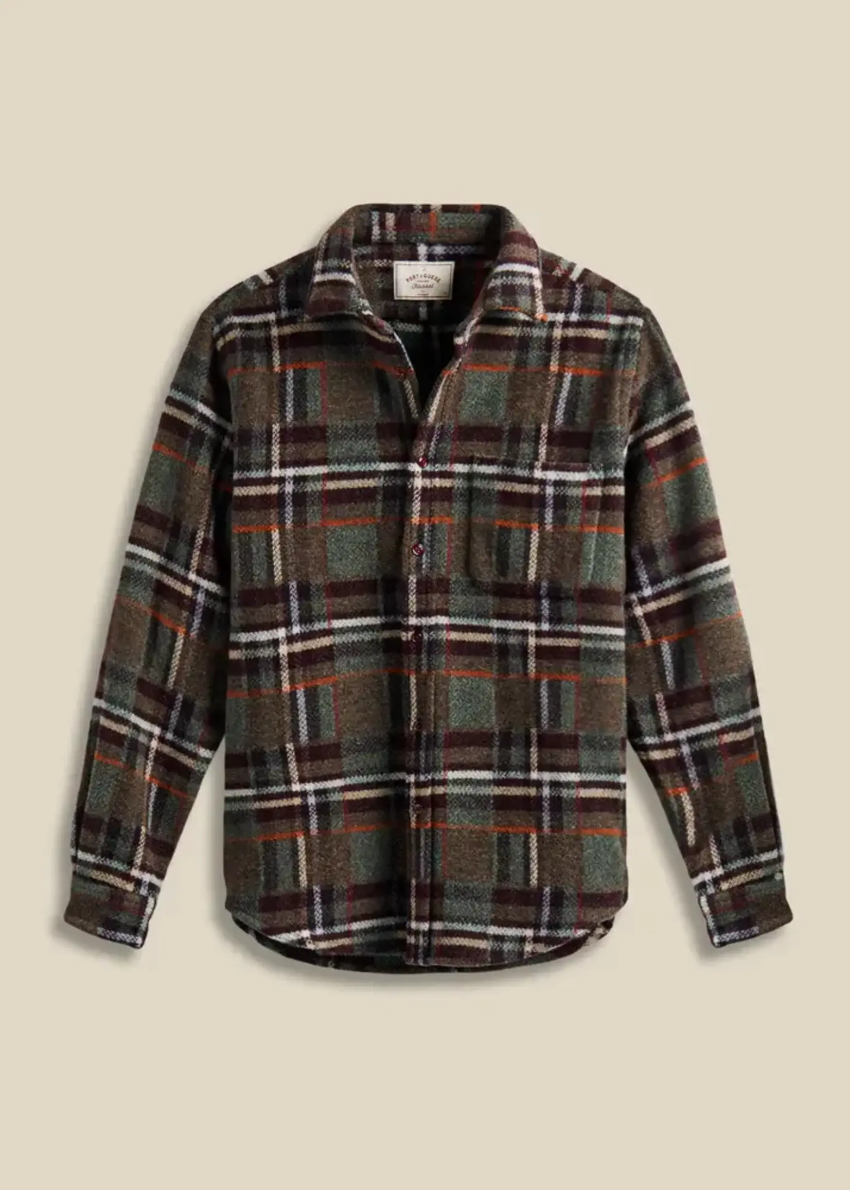 Portuguese Flannel Portuguese Flannel Virgo Green Sport Shirt L/S