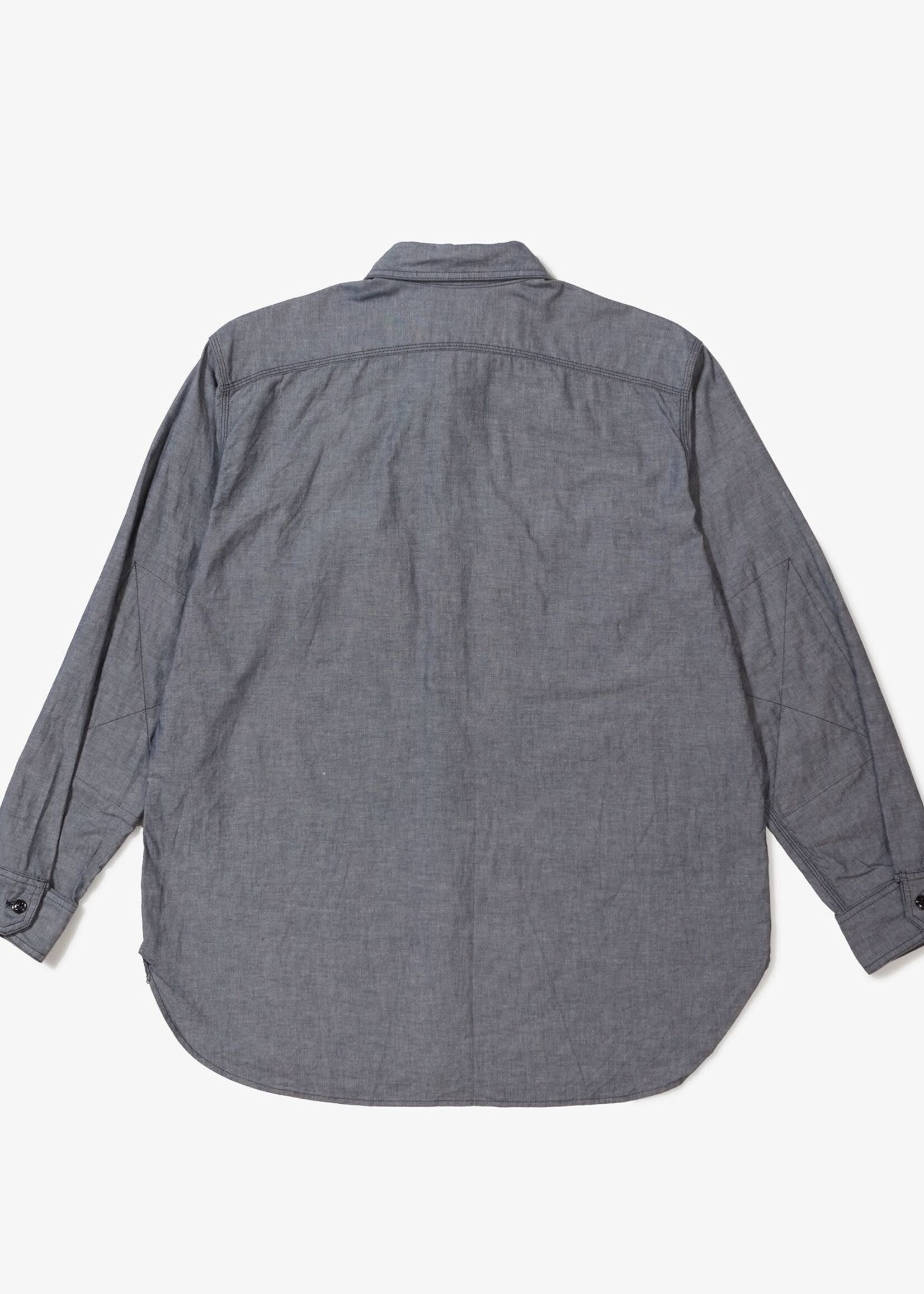 Engineered Garments EG Work Shirt Indigo Cotton Chambray