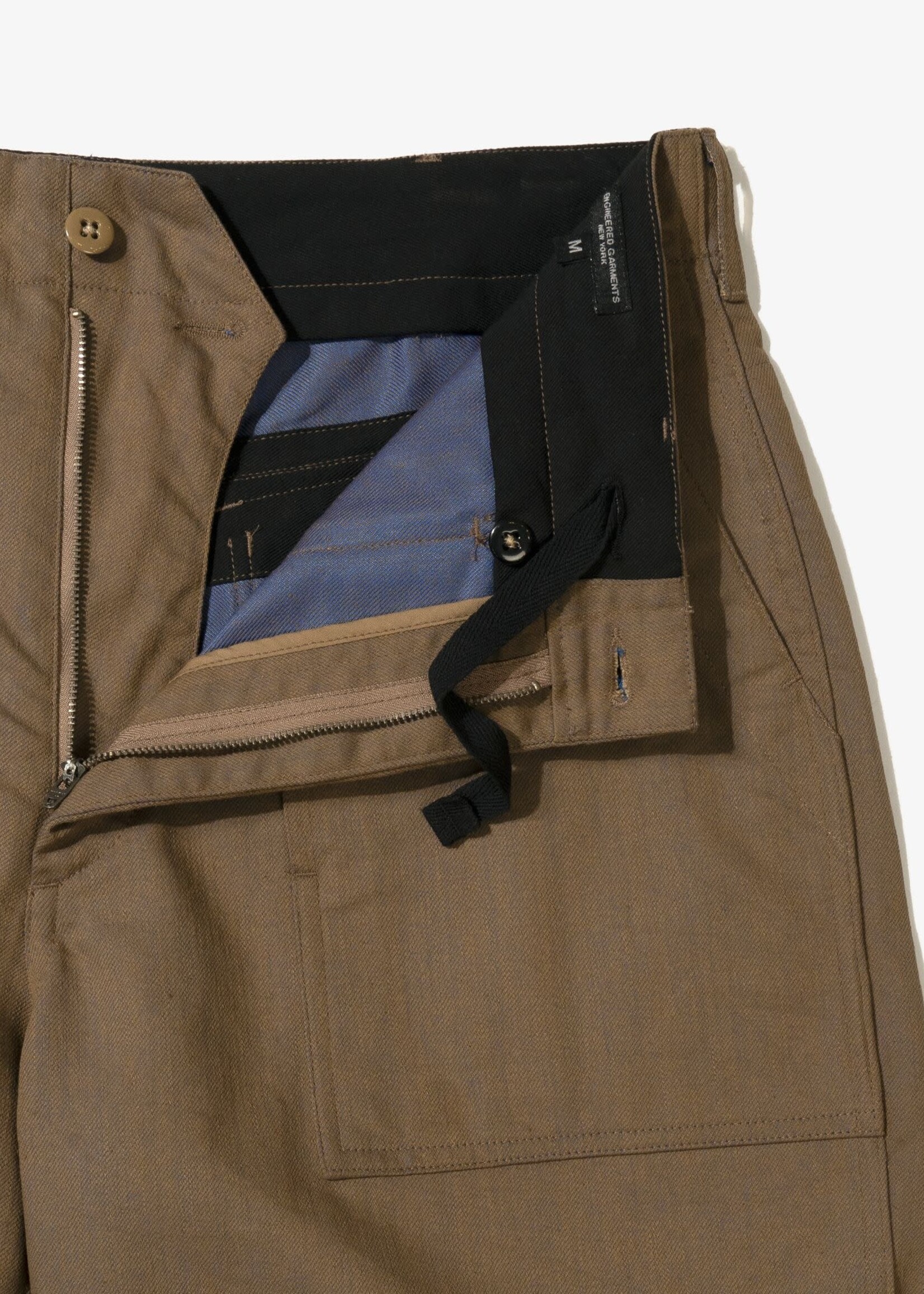 Engineered Garments EG Fatigue Khaki PC Iridescent Heavy Twill