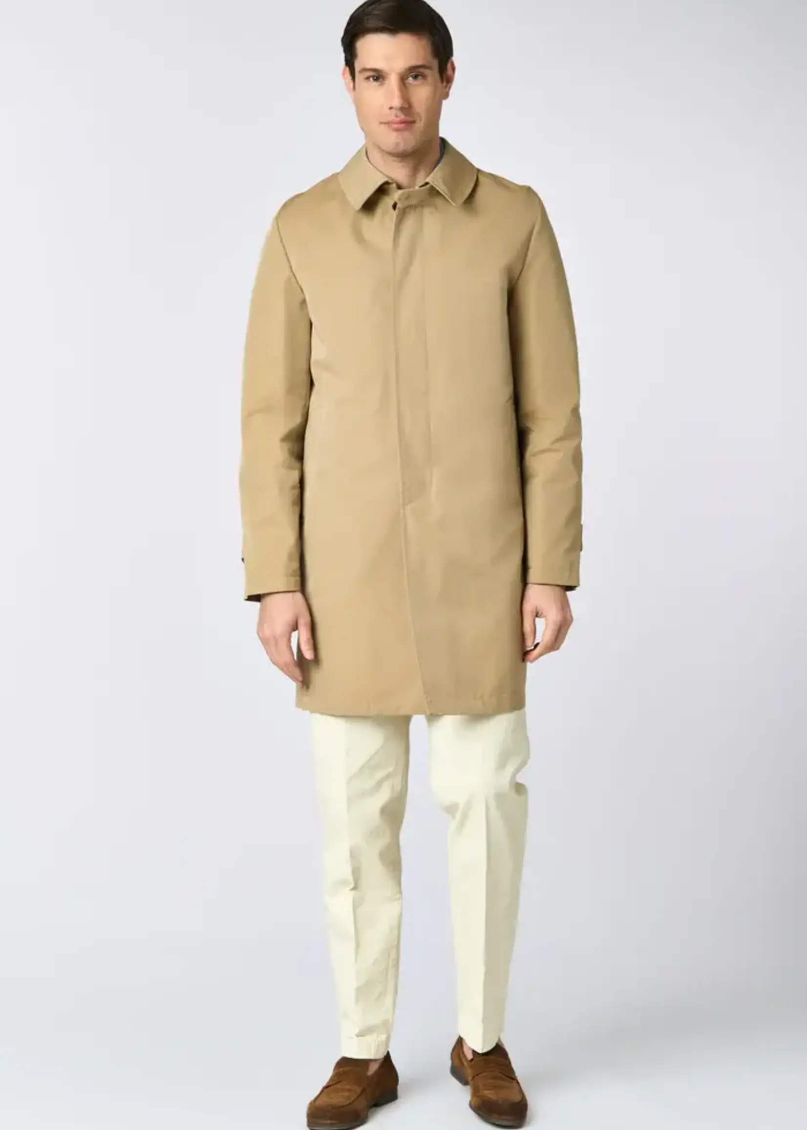 L'Impermeabile L'Impermeable Martin Carcoat Sand Cotton Gabardine