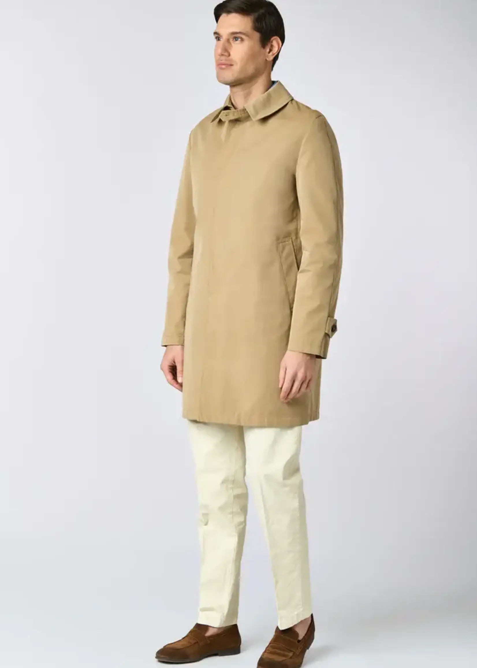 L'Impermeabile L'Impermeable Martin Carcoat Sand Cotton Gabardine