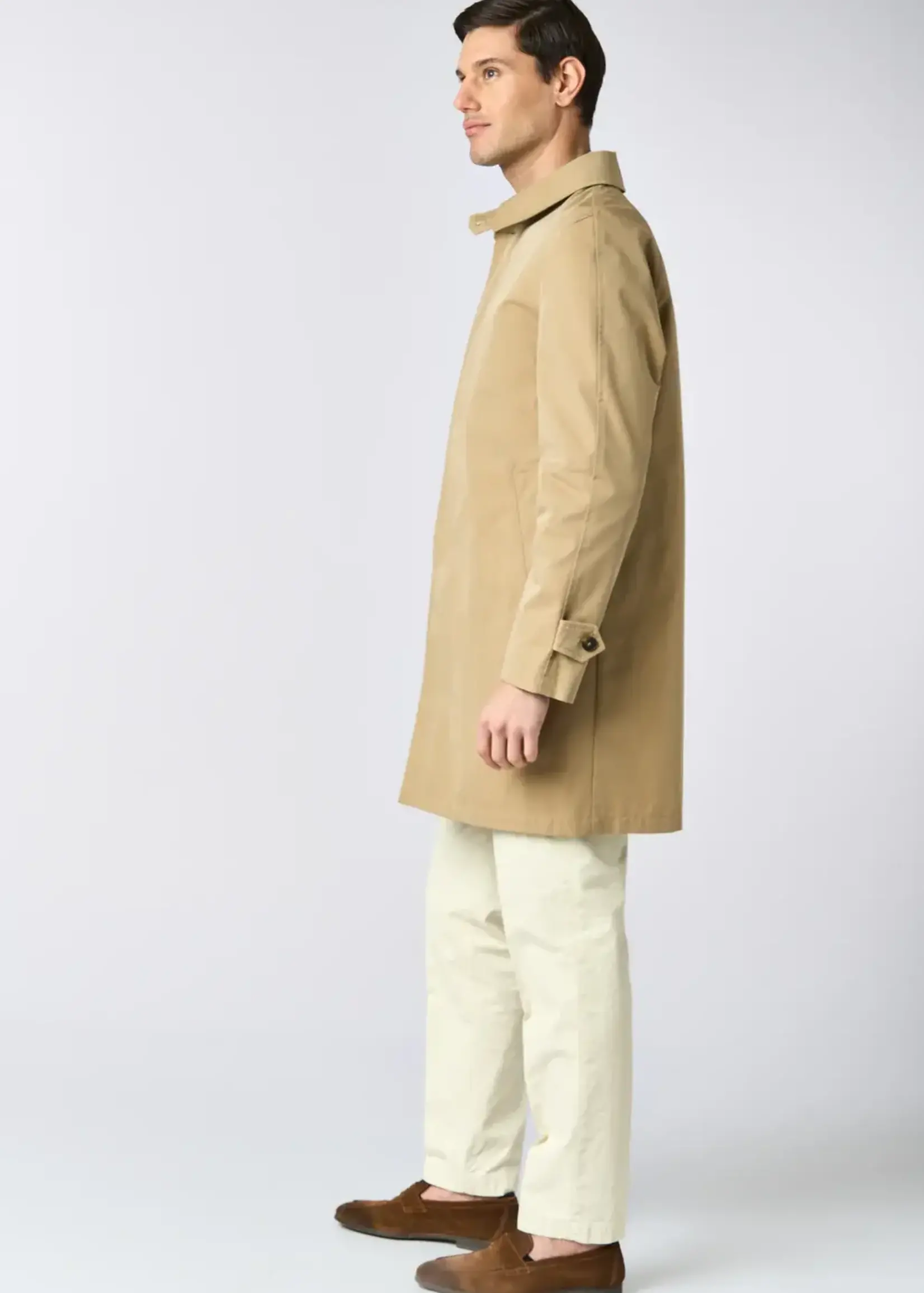 L'Impermeabile L'Impermeable Martin Carcoat Sand Cotton Gabardine
