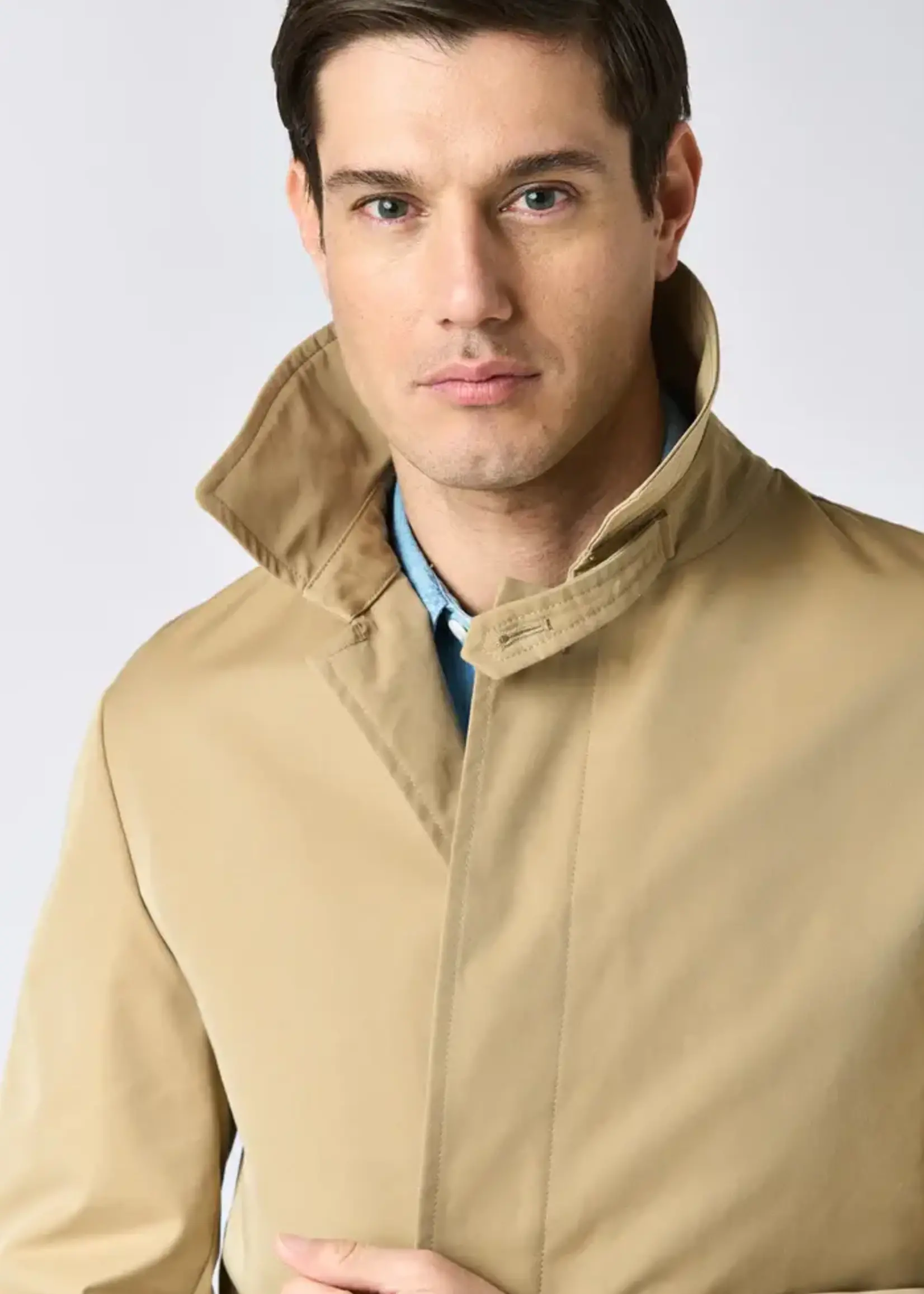 L'Impermeabile L'Impermeable Martin Carcoat Sand Cotton Gabardine