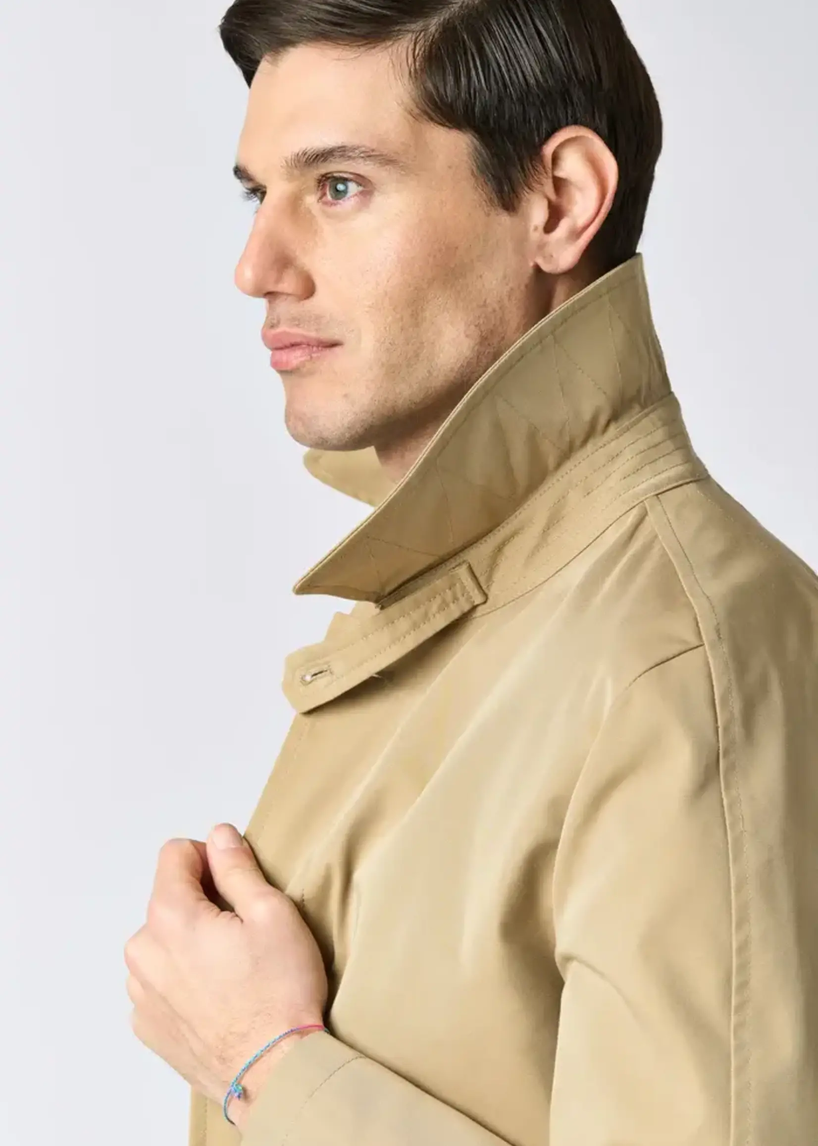 L'Impermeabile L'Impermeable Martin Carcoat Sand Cotton Gabardine