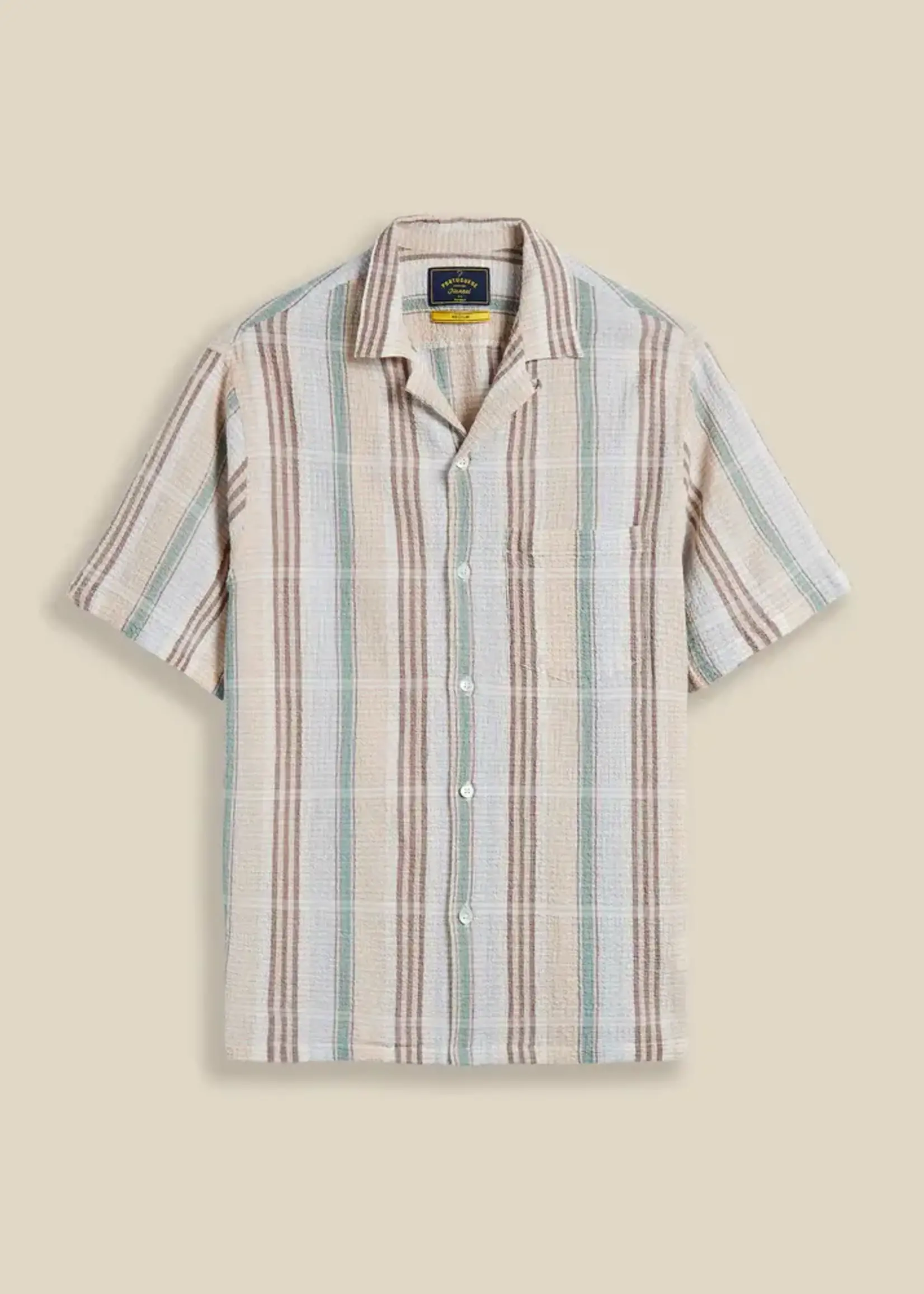 Portuguese Flannel Portuguese Flannel Biera Multi Plaid Camp Collar