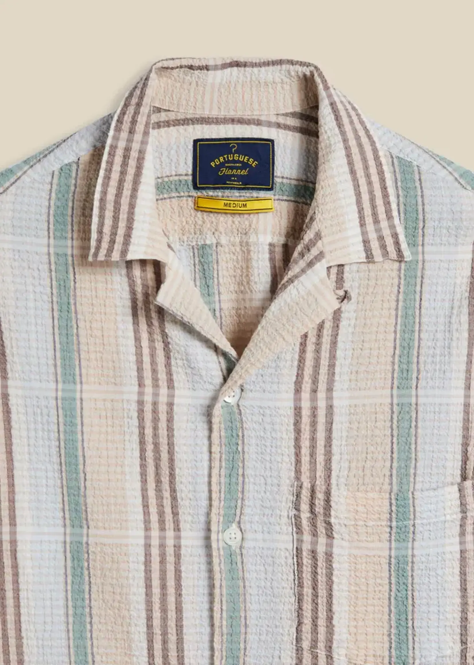 Portuguese Flannel Portuguese Flannel Biera Multi Plaid Camp Collar