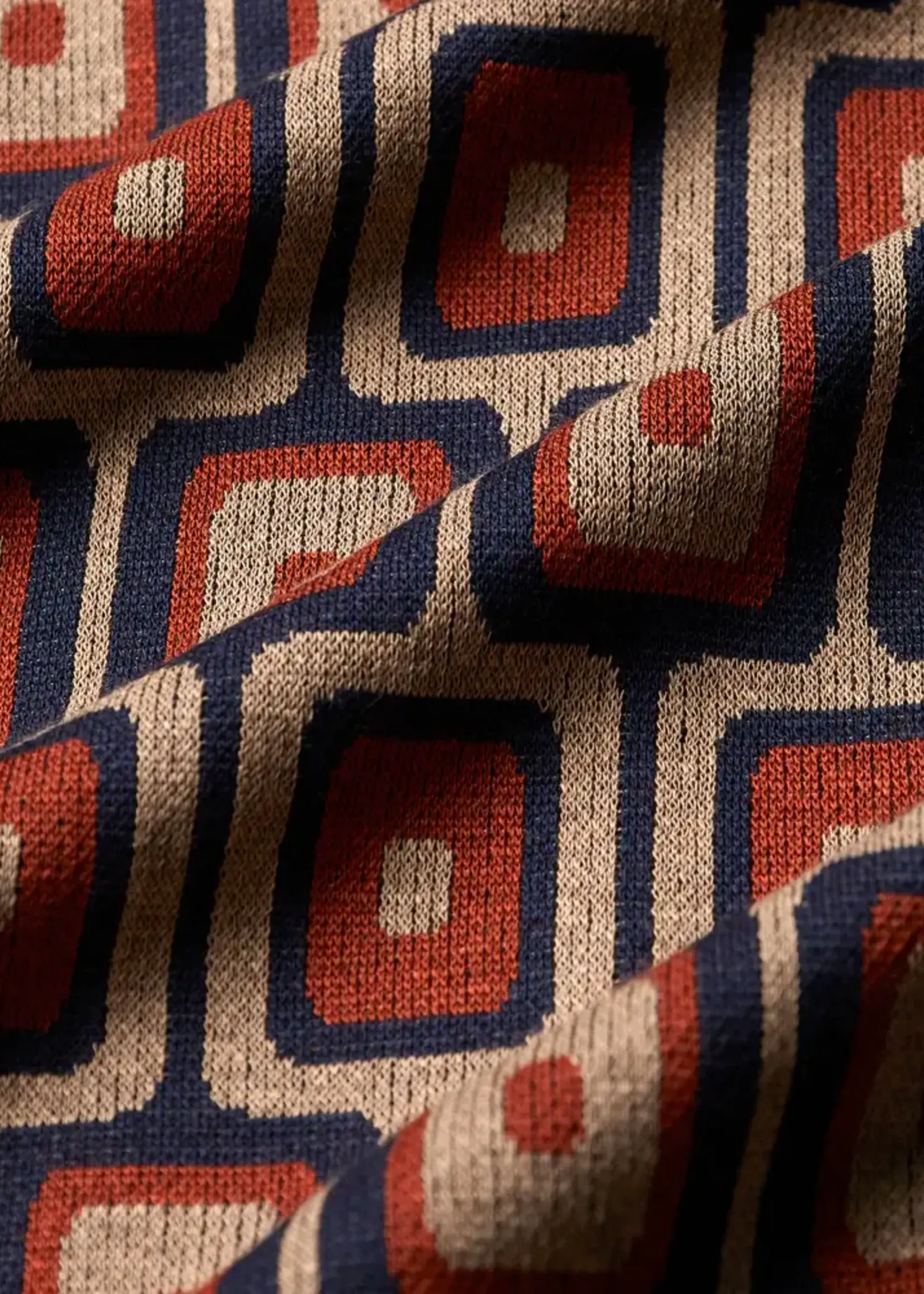 Portuguese Flannel Portuguese Flannel Geometric Camp Collar