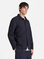 Universal Works Universal Works Seersucker II Bakers C Jacket Navy Cotton