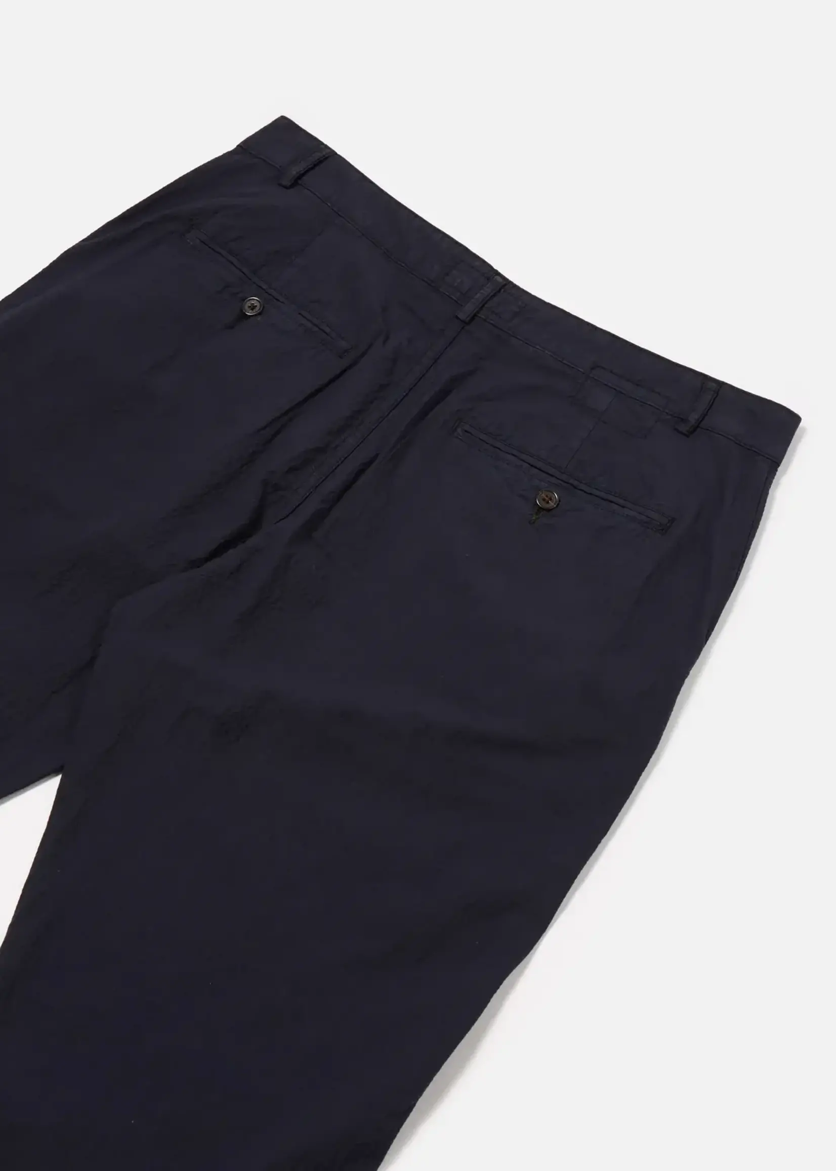 Universal Works Universal Works Seersucker II Military Chino Navy Cotton/ Elastane