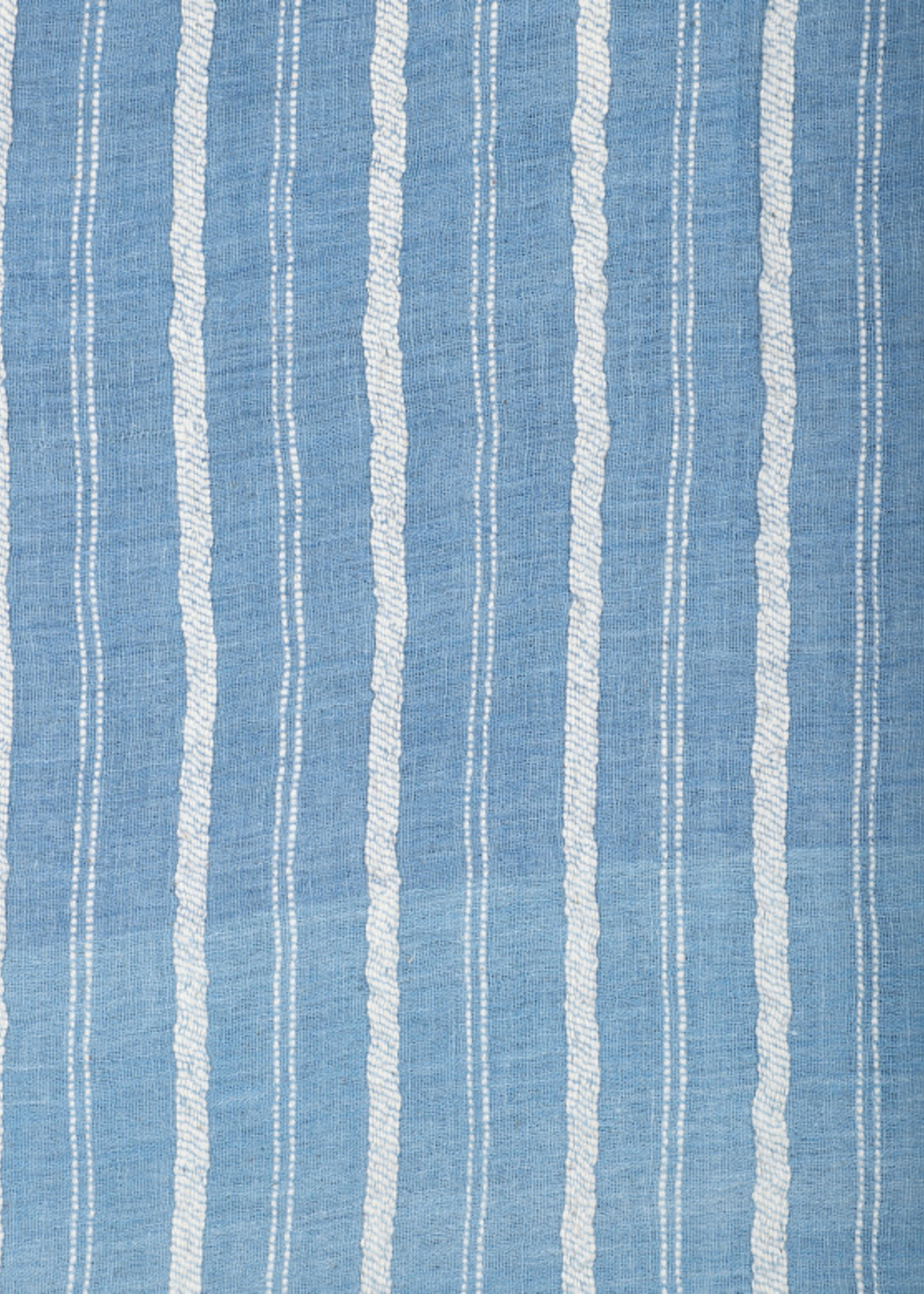 Kardo Kardo Pedro Light Handwoven Indigo Short Sleeve Shirt