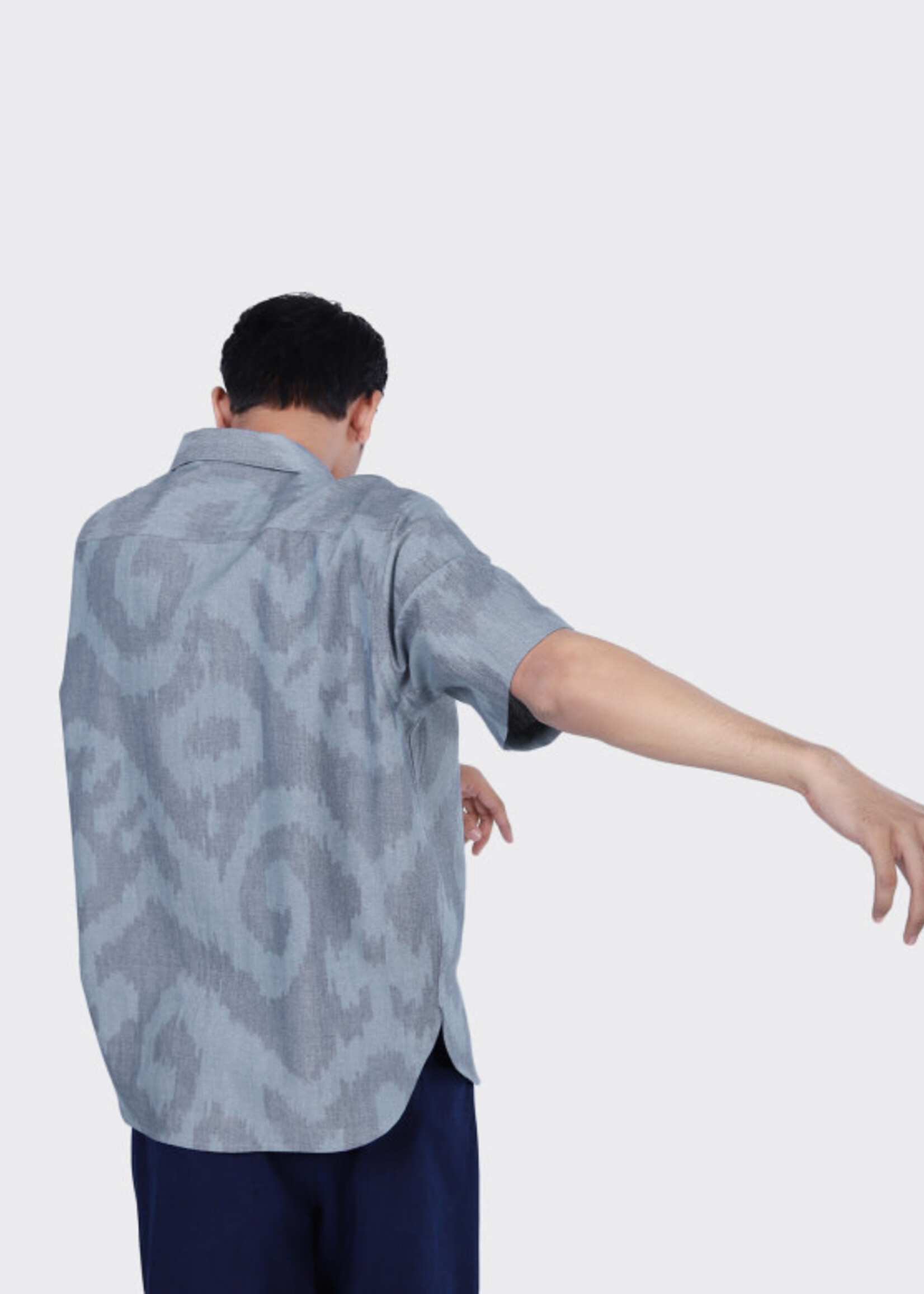 Kardo Kardo Ronen Light Blue Short Sleeve Shirt Cotton