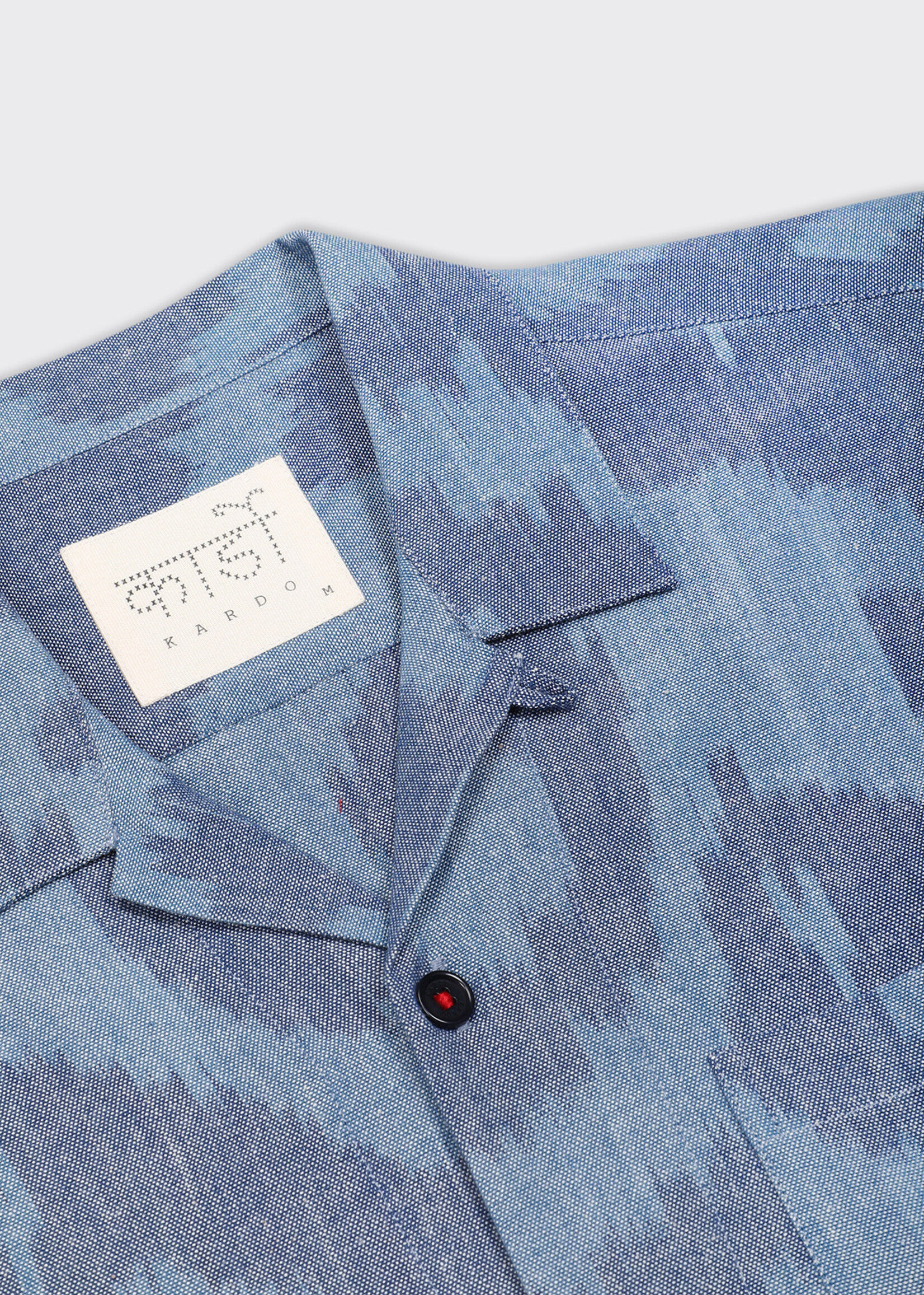 Kardo Kardo Ronen Light Blue Short Sleeve Shirt Cotton