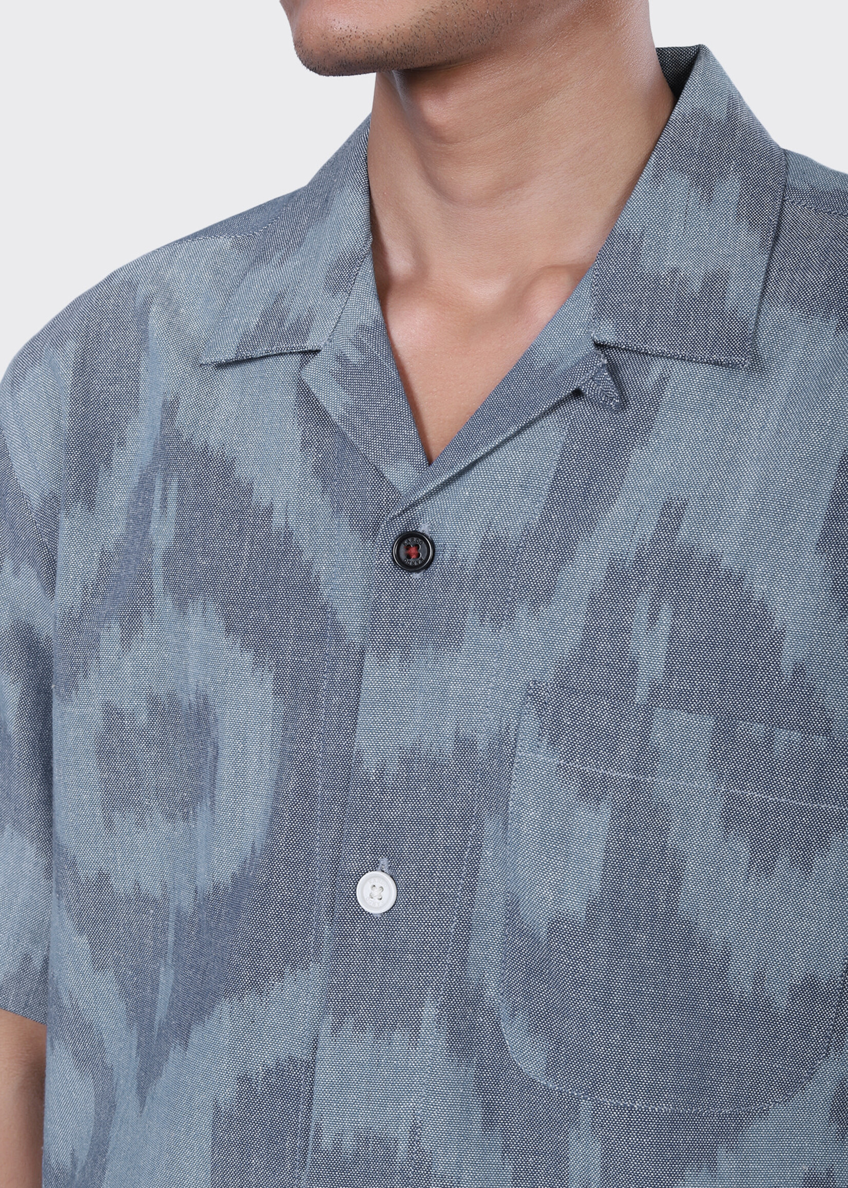 Kardo Kardo Ronen Light Blue Short Sleeve Shirt Cotton