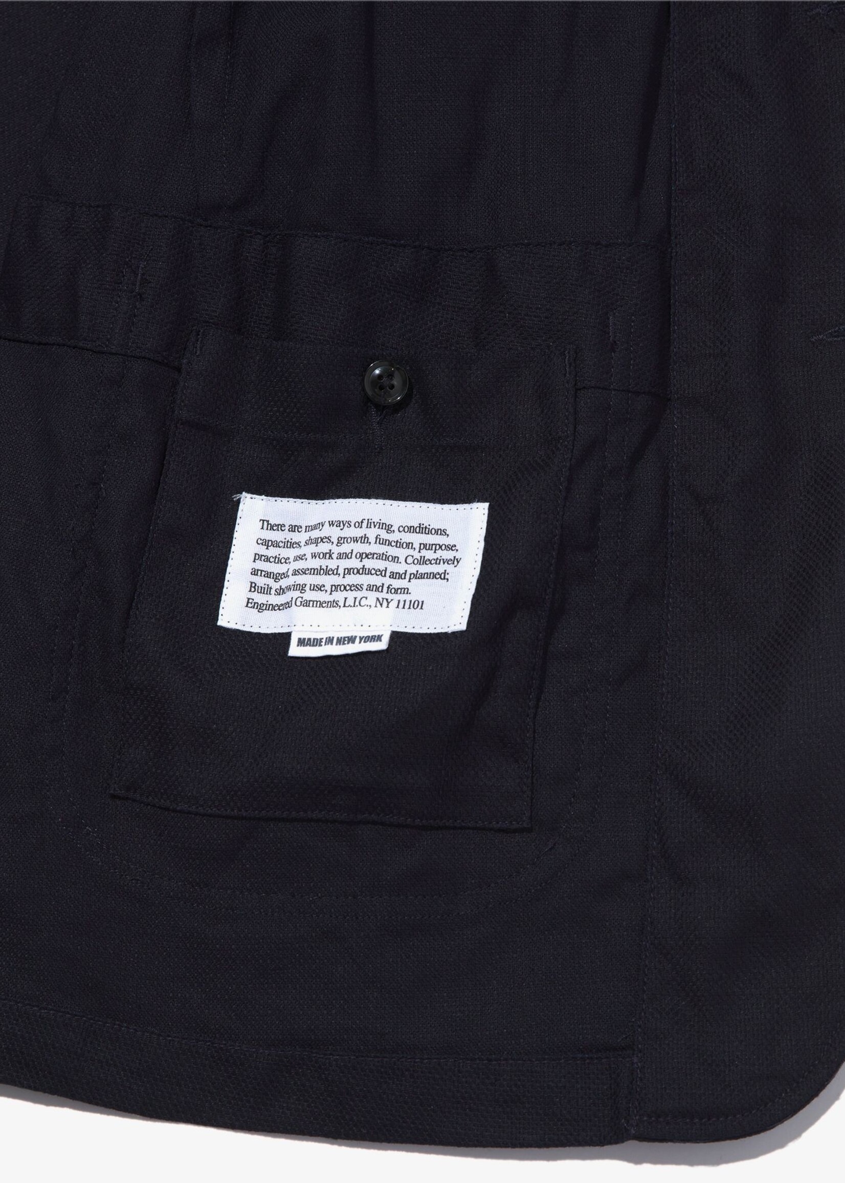 Engineered Garments EG Bedford Jacket DK Navy CL Java Cloth