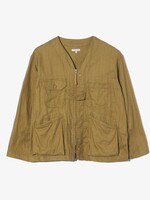 Engineered Garments EG Cardigan Jacket Khaki CL Java Cloth
