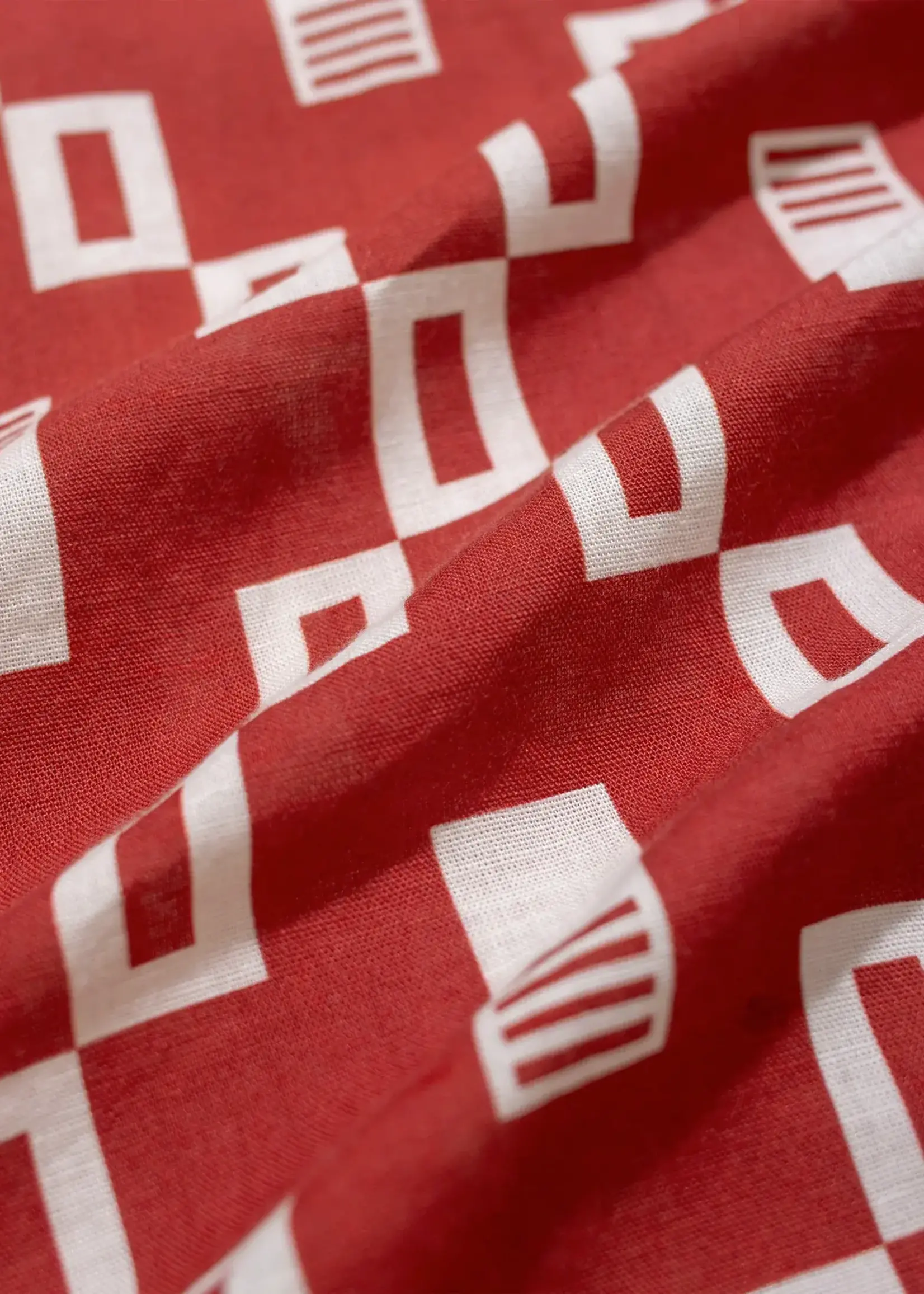 Far Afield Far Afield Selleck Cotton / Linen SS Shirt
