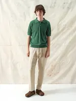 Far Afield Far Afield Belser Organic Cotton Knitted SS Polo