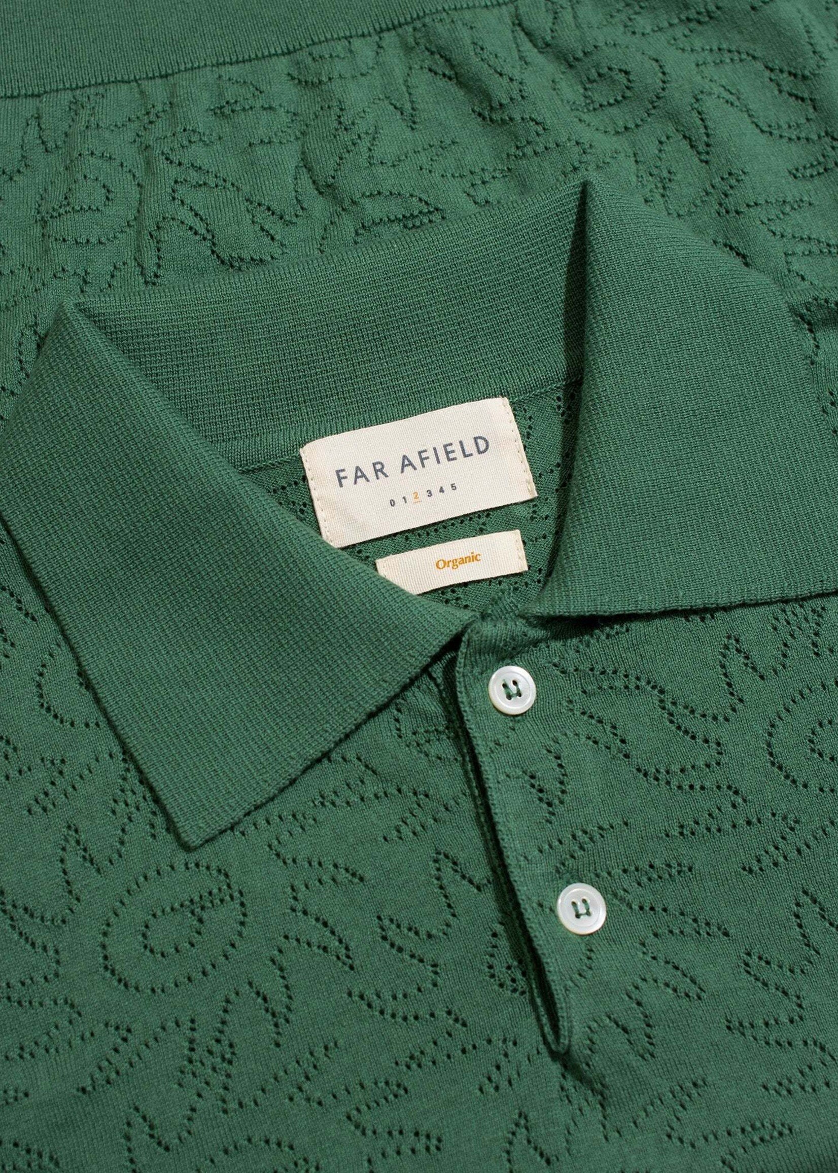 Far Afield Far Afield Belser Organic Cotton Knitted SS Polo