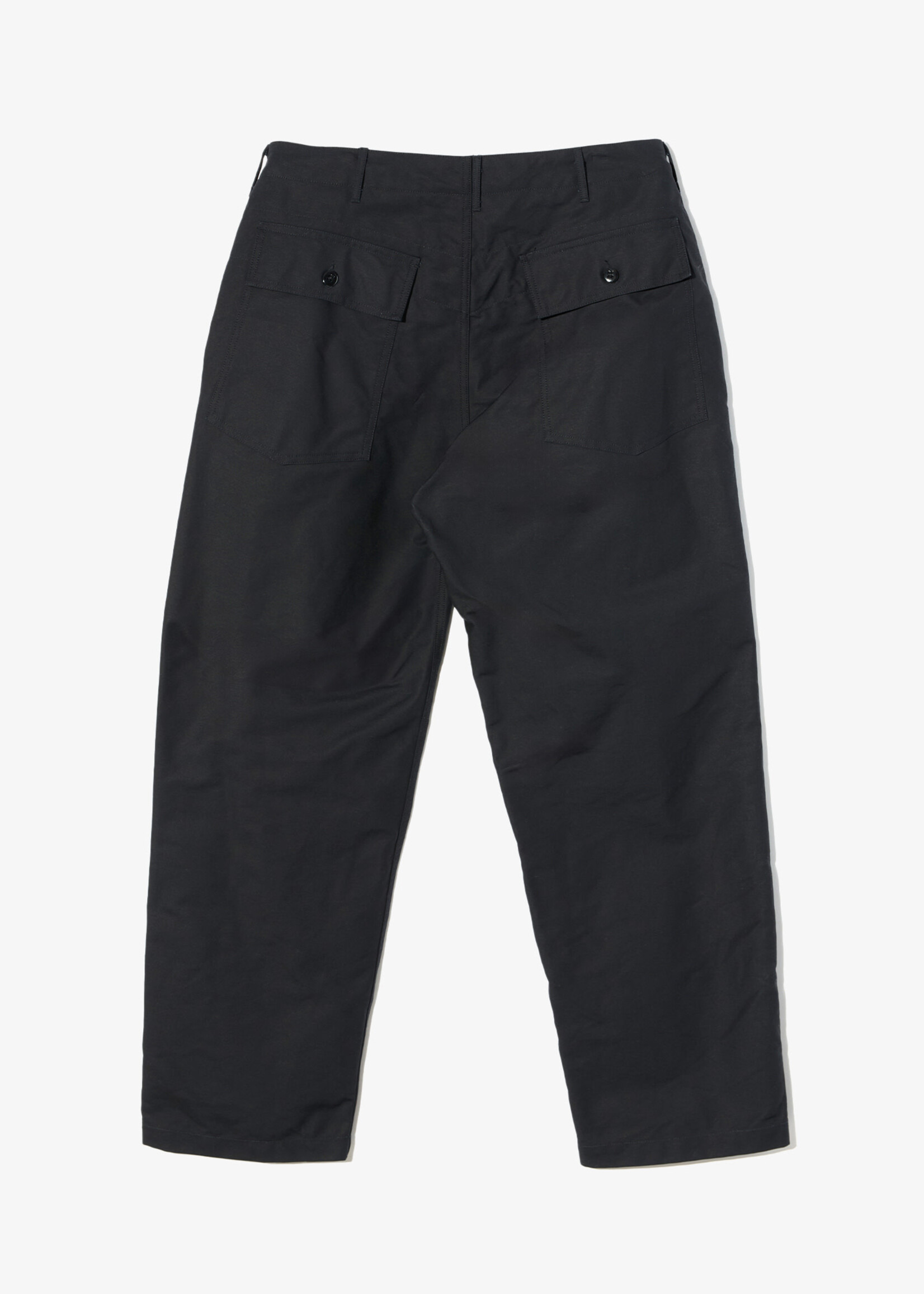 Engineered Garments Engineered Garments Fatigue Pant Black Cotton Double Cloth