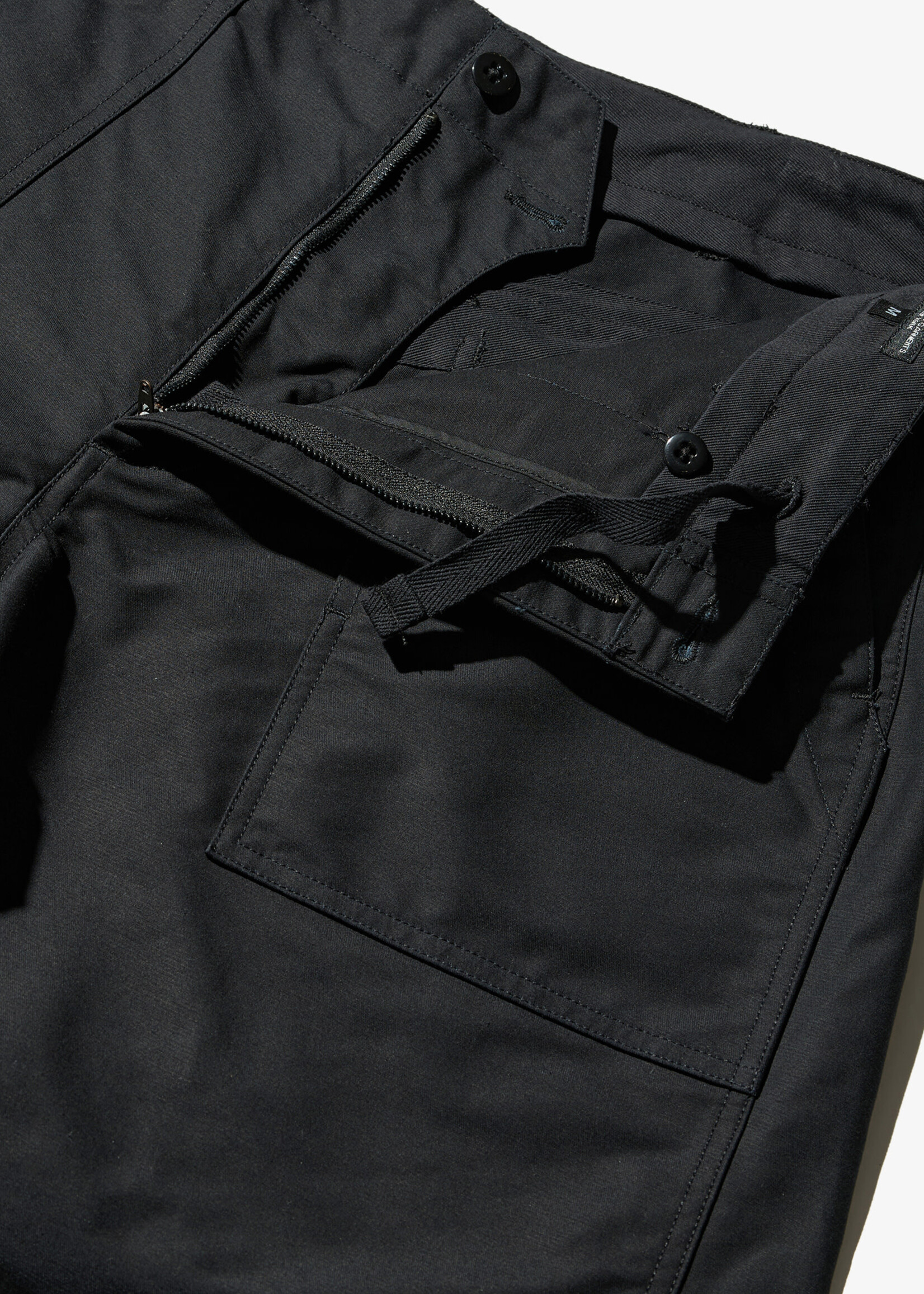 Engineered Garments Engineered Garments Fatigue Pant Black Cotton Double Cloth