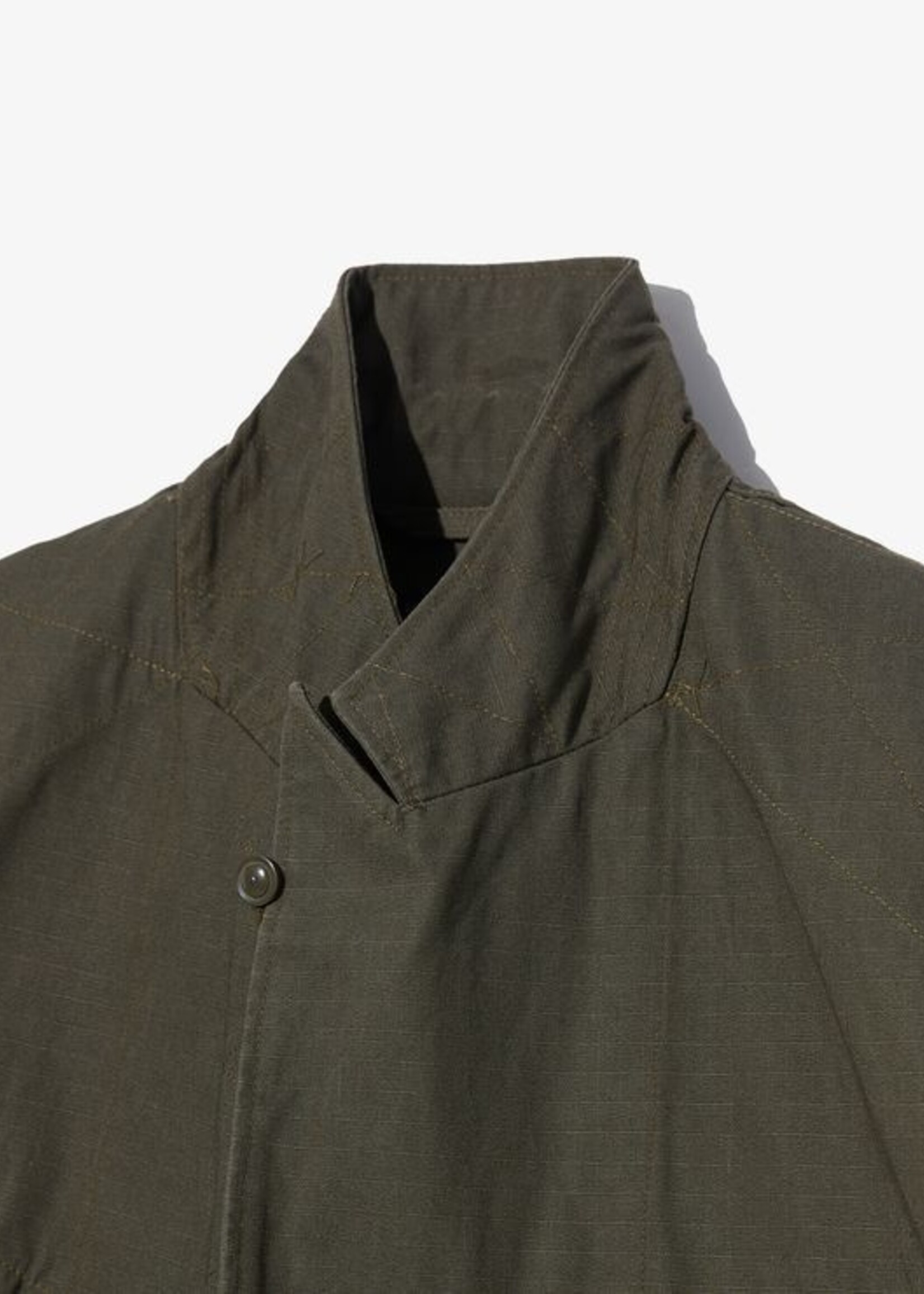 Engineered Garments EG Bedford Jacket Olive Heavyweight  Cotton Ripstop