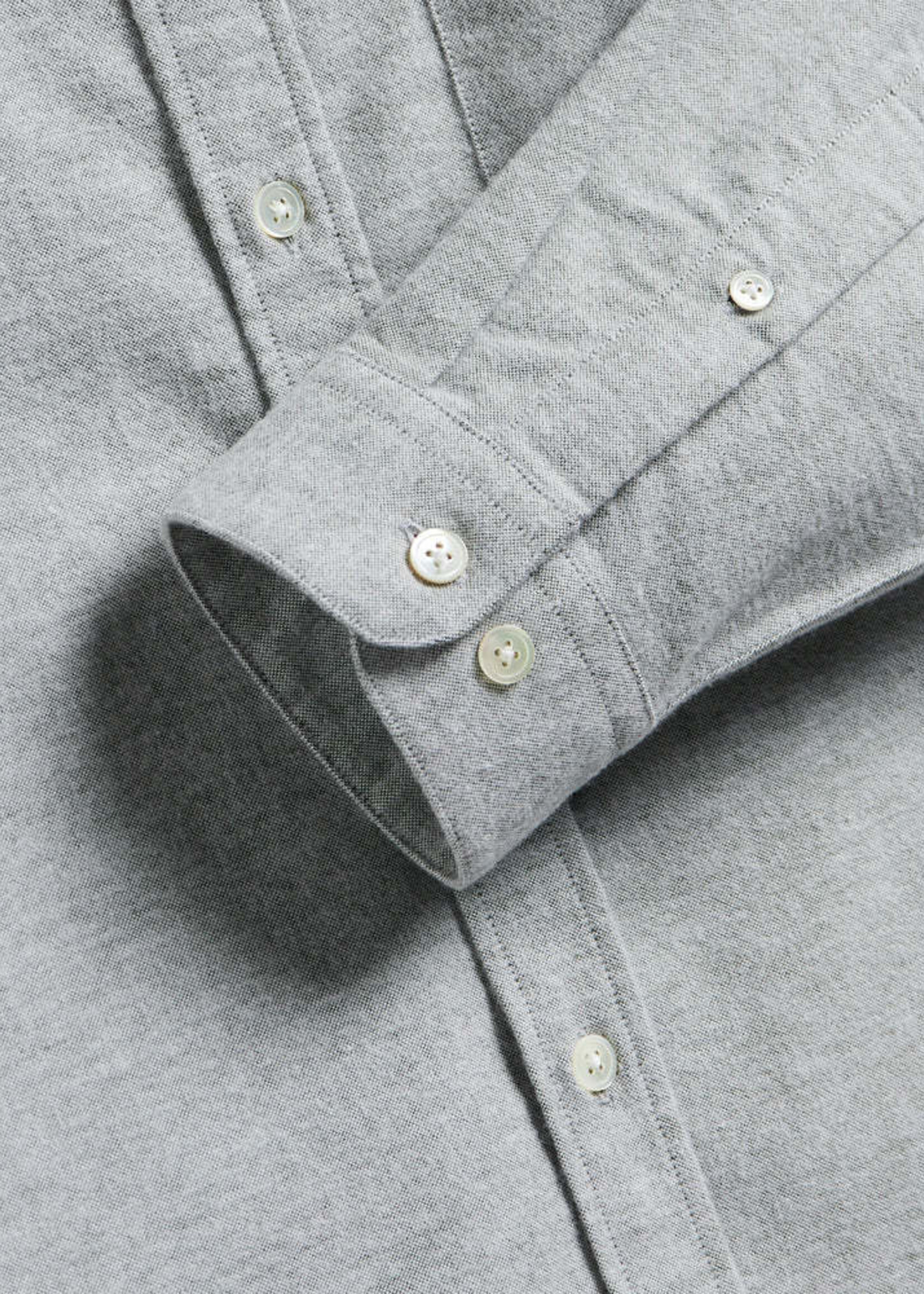 Portuguese Flannel Portuguese Flannel Moss Green Brushed Oxford Shirt