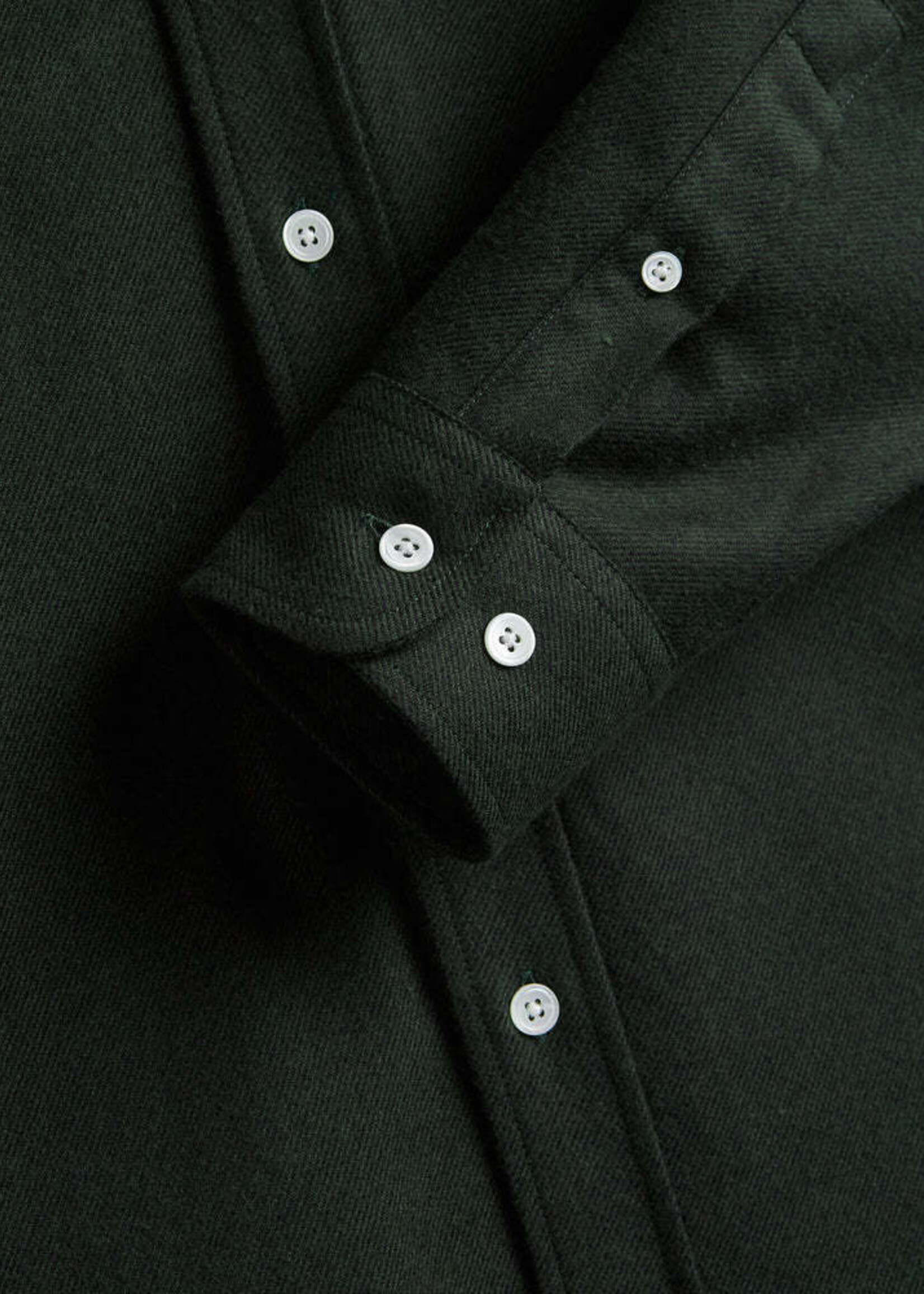 Portuguese Flannel Portuguese Flannel Teca Forest Green Shirt