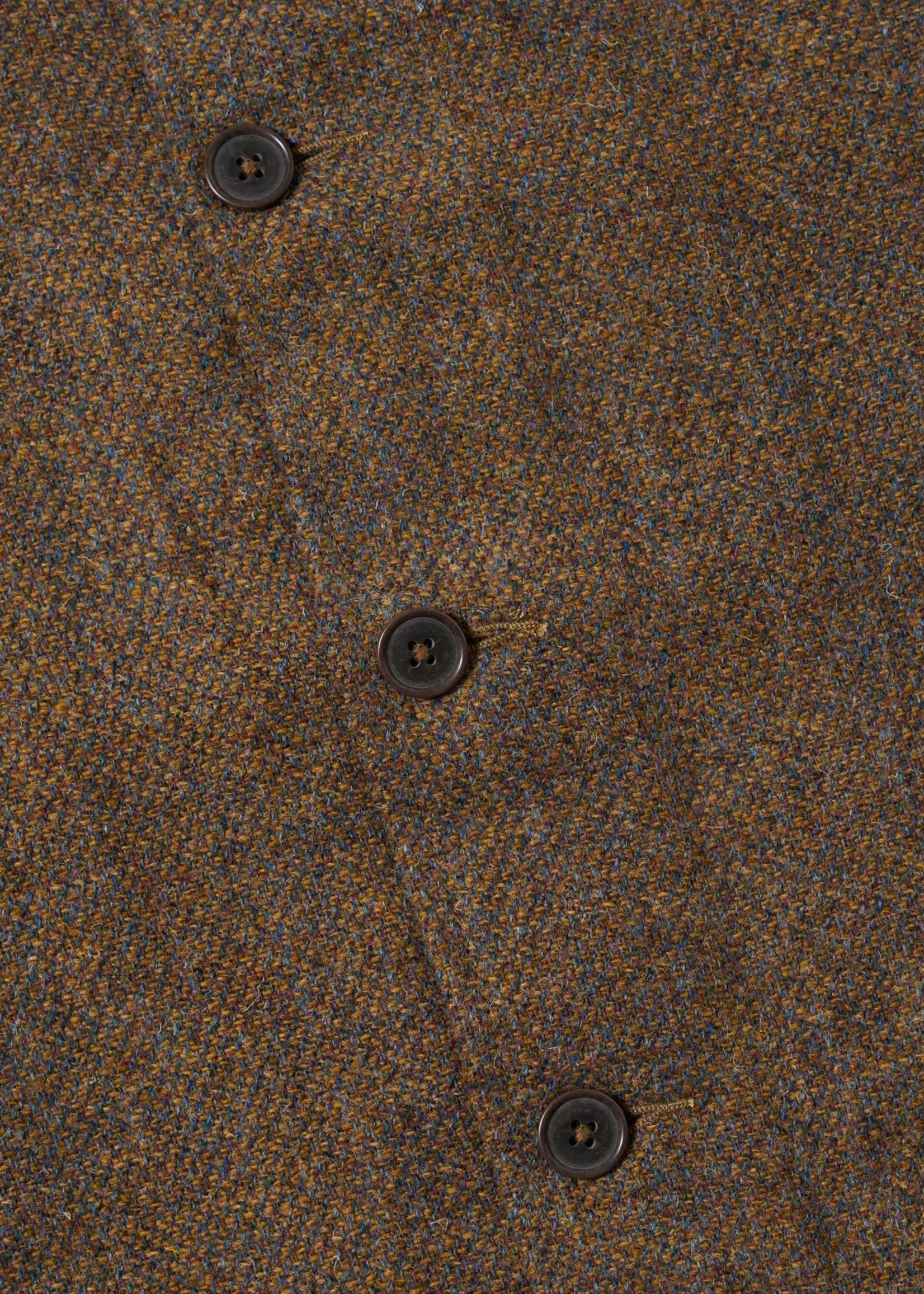Universal Works Universal Works Easy Jacket Gold Harris Tweed Plaid
