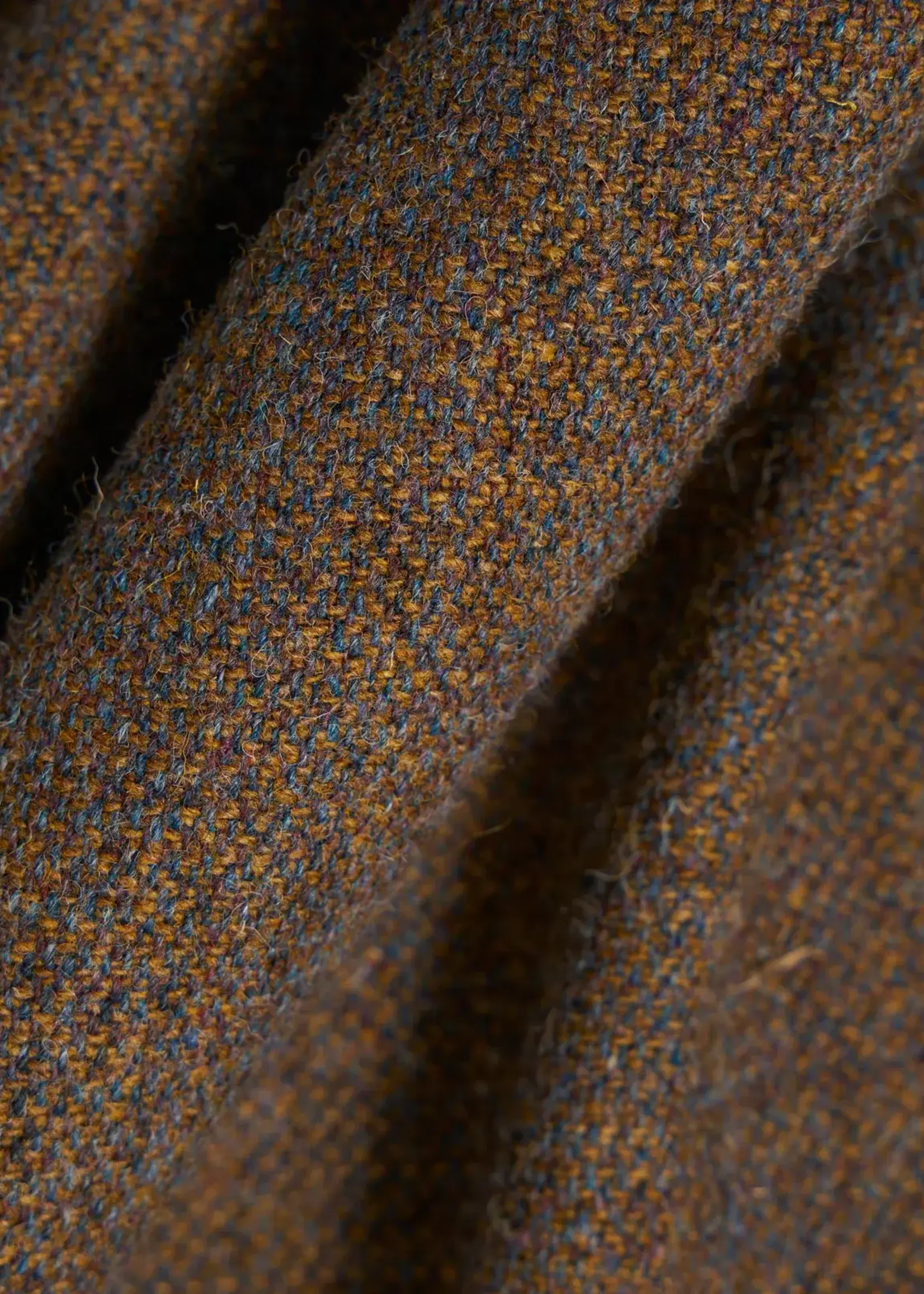 Universal Works Universal Works Easy Jacket Gold Harris Tweed Plaid