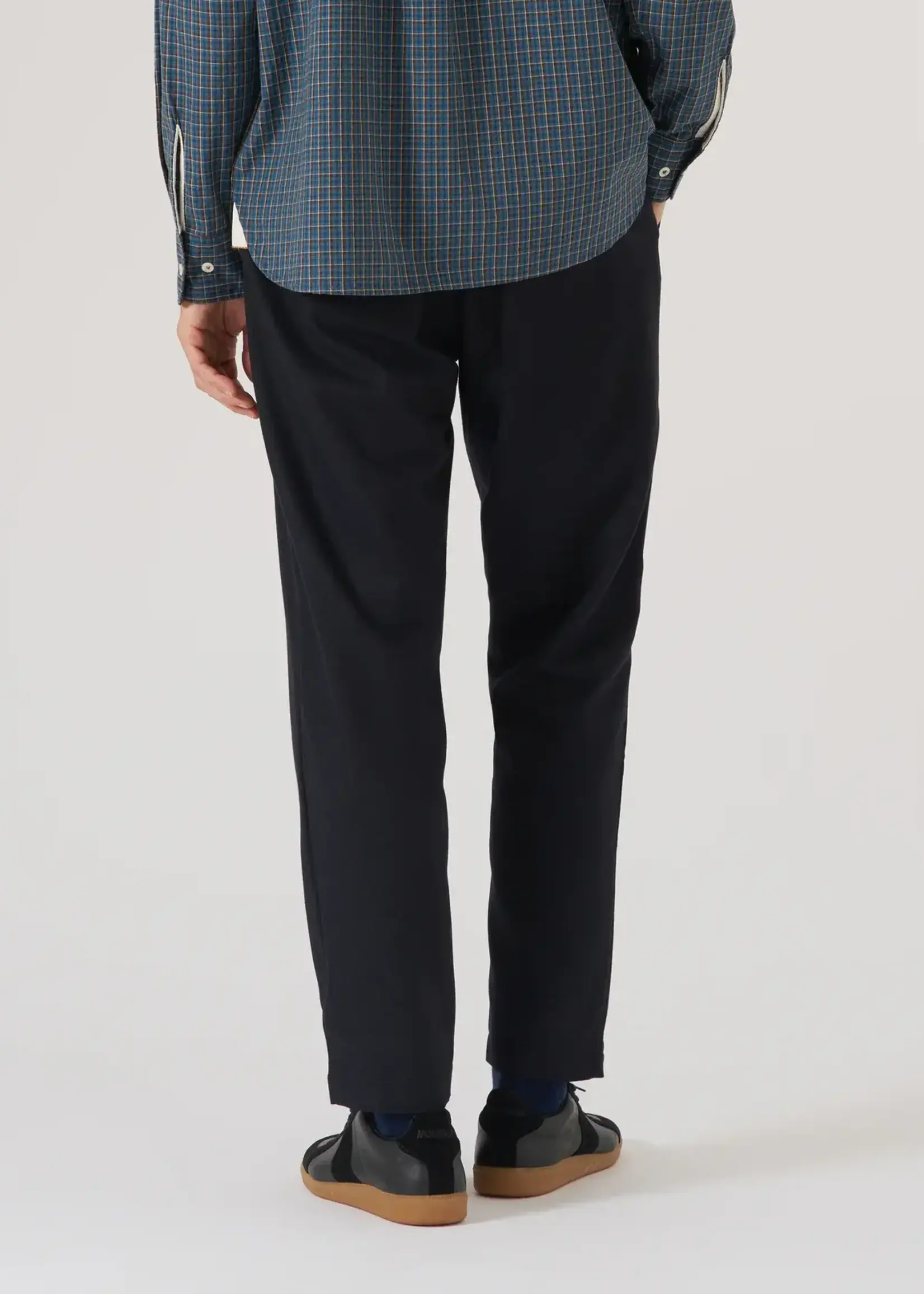 Universal Works Universal Works Military Chino Dark Navy Upcycled Italian Tweed