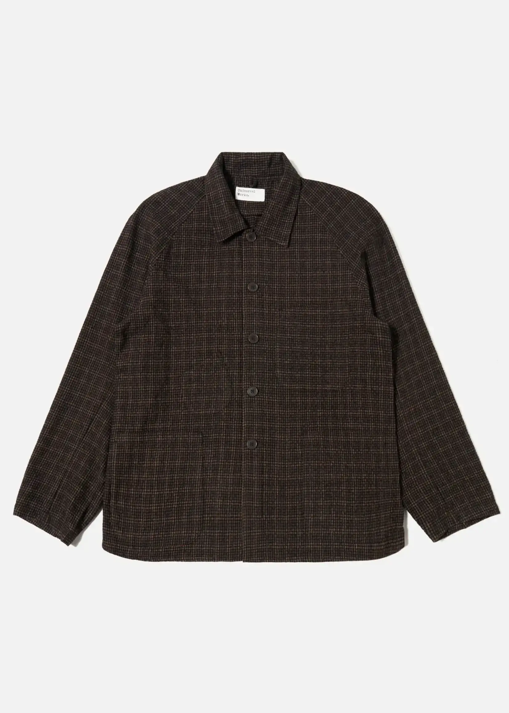 Universal Works Universal Works Station Jacket Brown Cedar Check