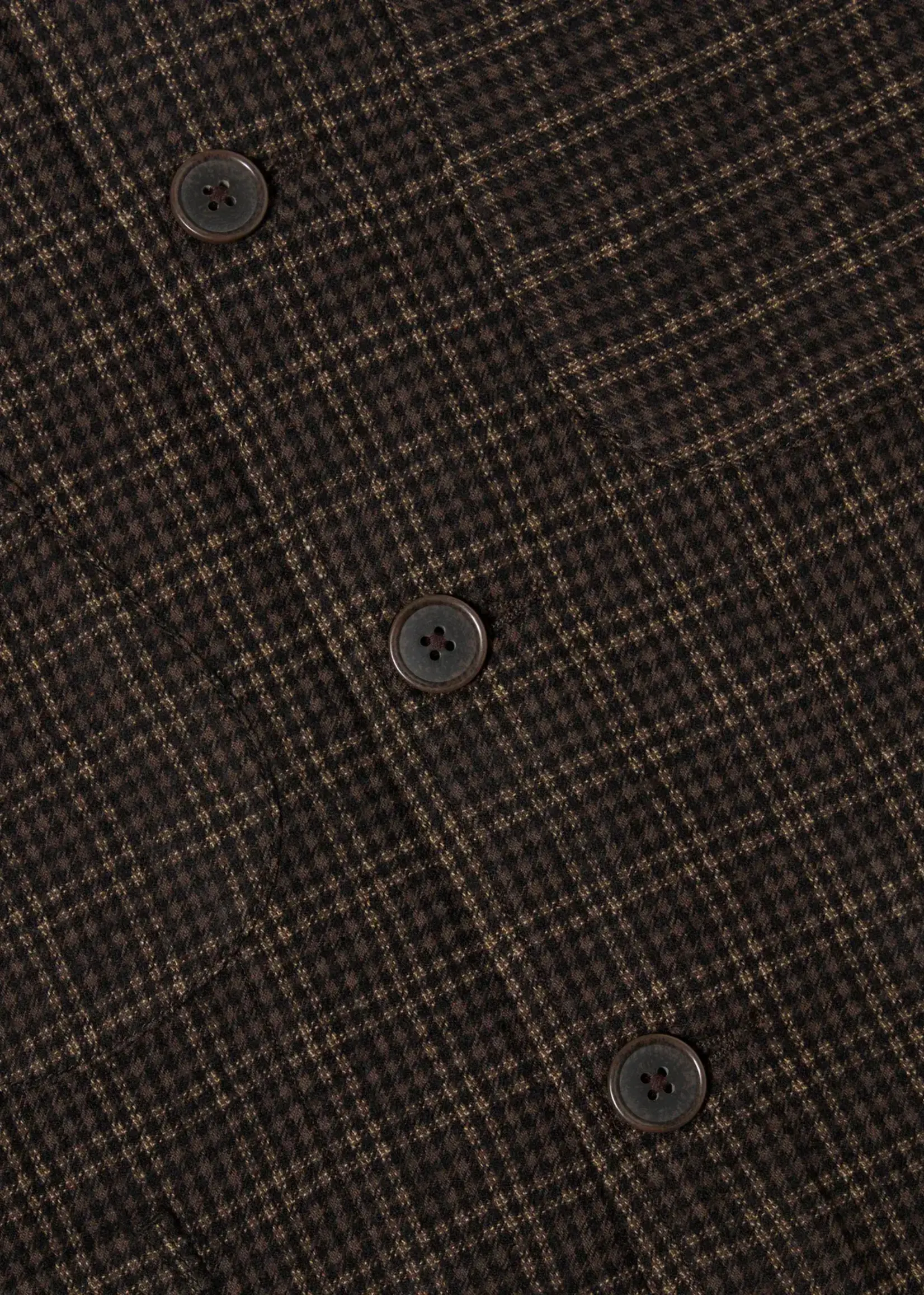 Universal Works Universal Works Station Jacket Brown Cedar Check