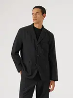 Universal Works Universal Works Three Button Jacket Black Salt And Pepper Tweed