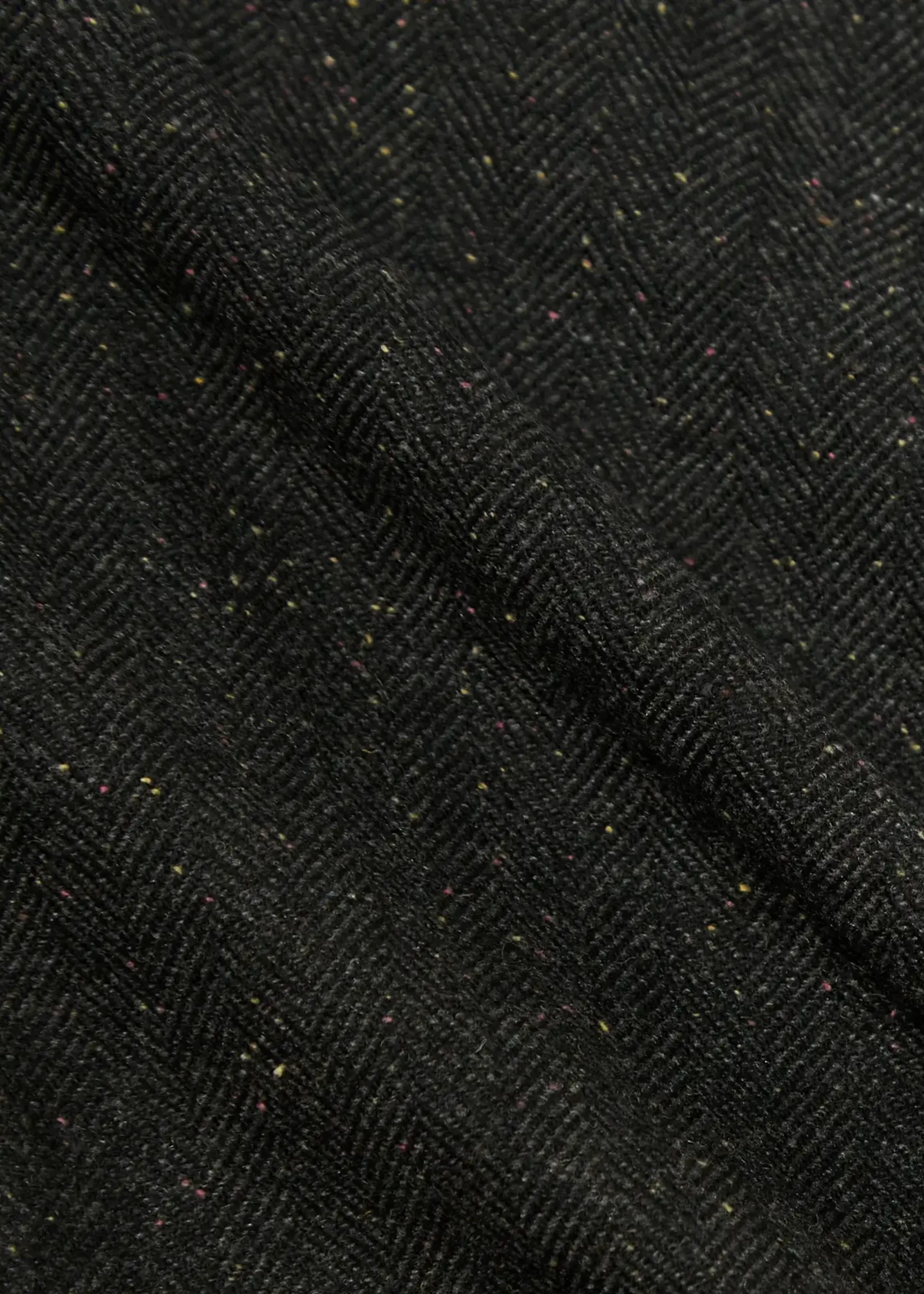 Universal Works Universal Works Three Button Jacket Black Salt And Pepper Tweed
