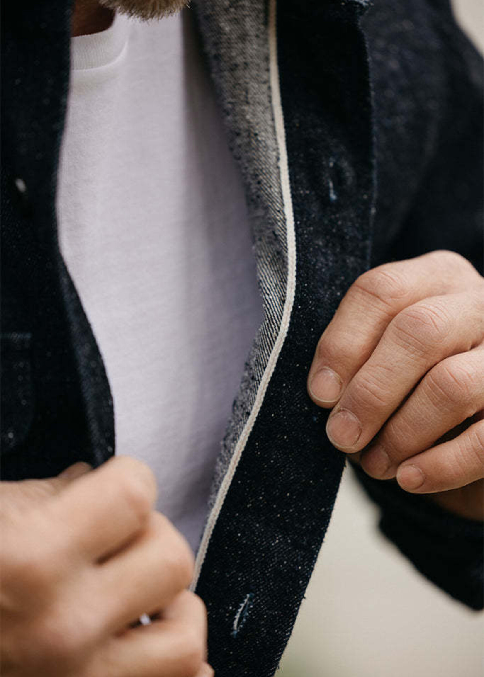 Kato Kato Anvil Shirt Jacket Oldnep 13.5 OZ Denim