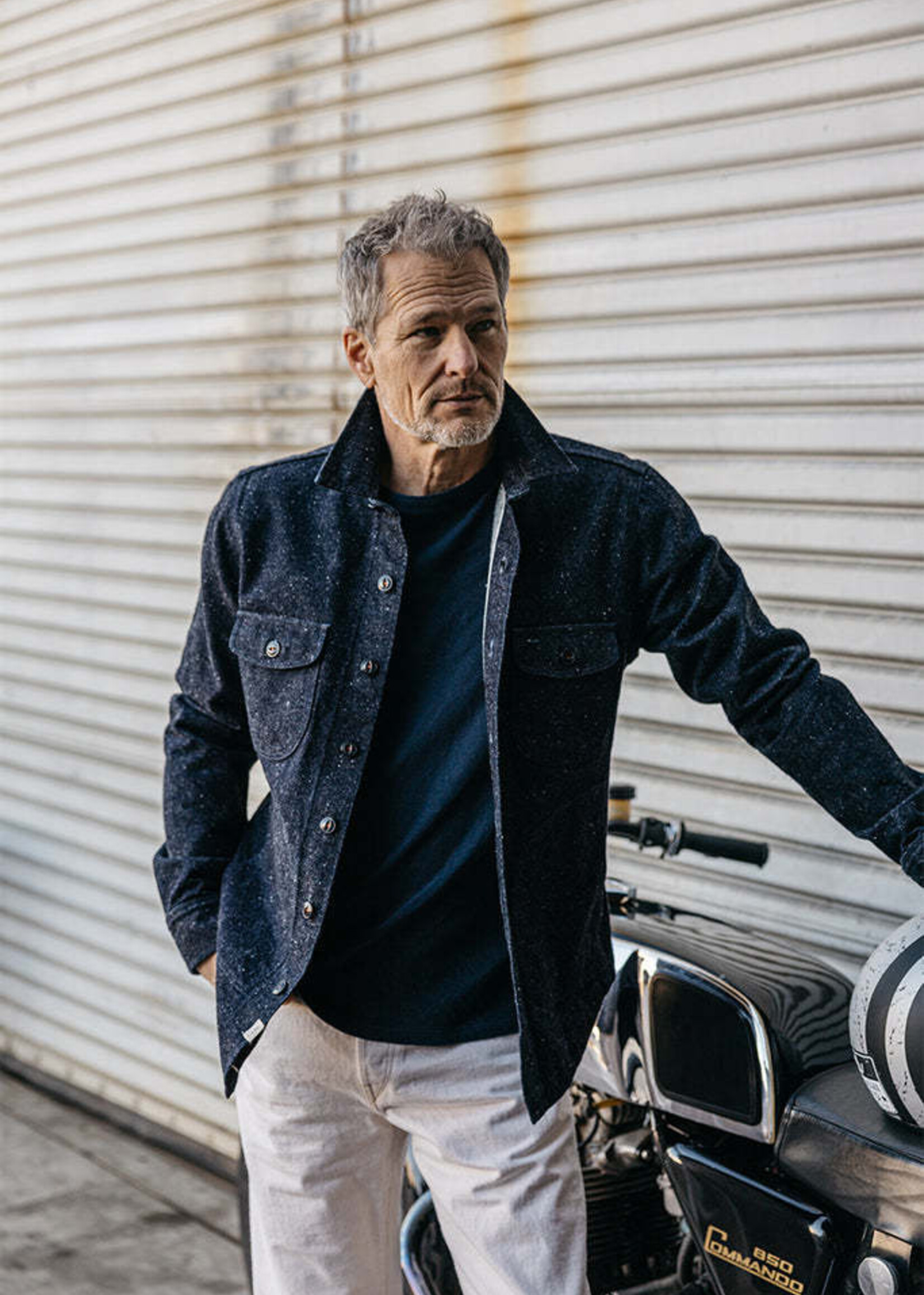 Kato Kato Anvil Shirt Jacket Oldnep 13.5 OZ Denim