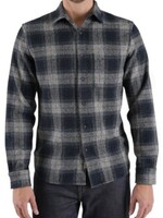 Kato Kato Ripper Shirt Midnight Frost Plaid Flannel (0014648)