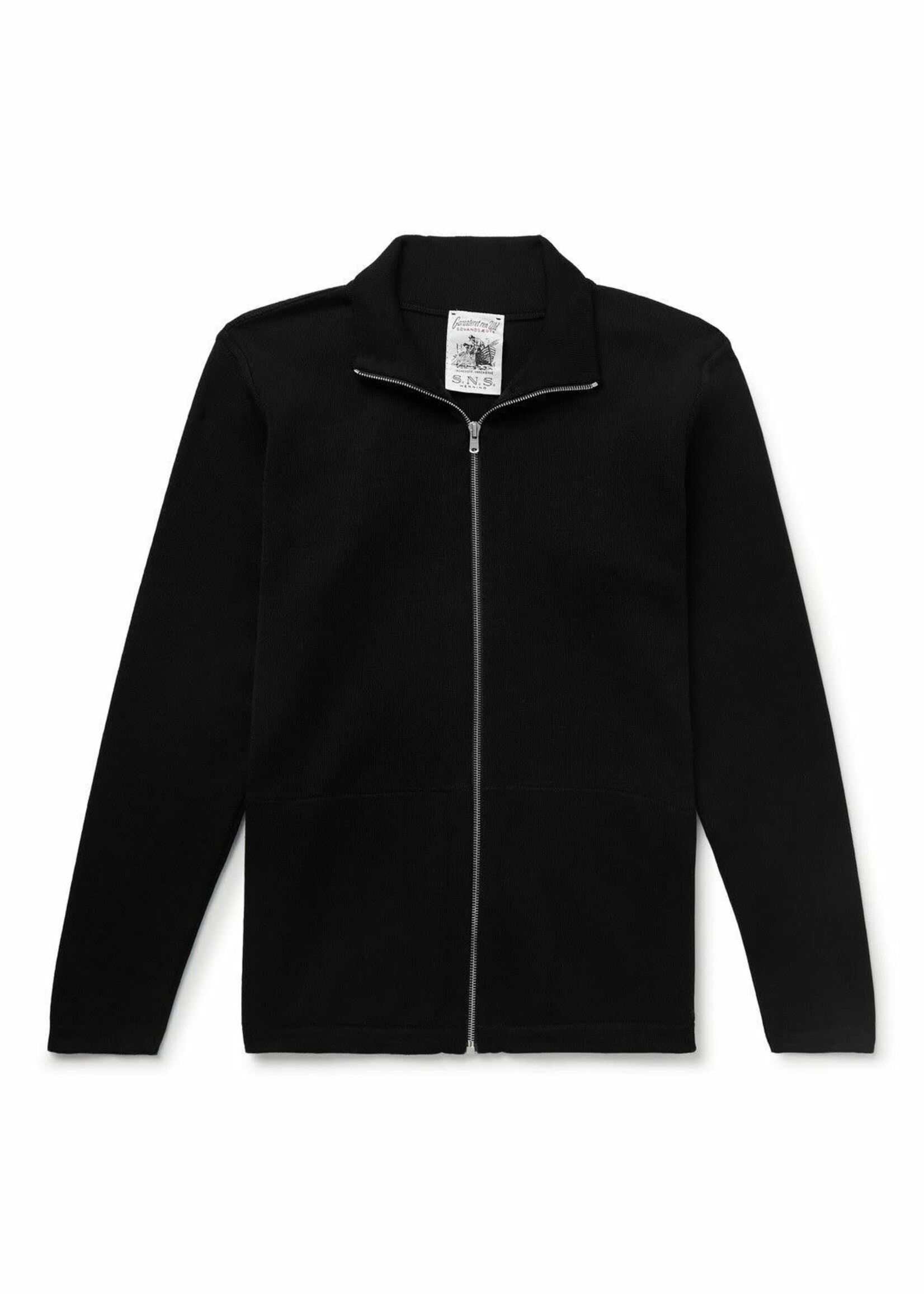 S.N.S. Herning Navy Naval Full Zip Sweater