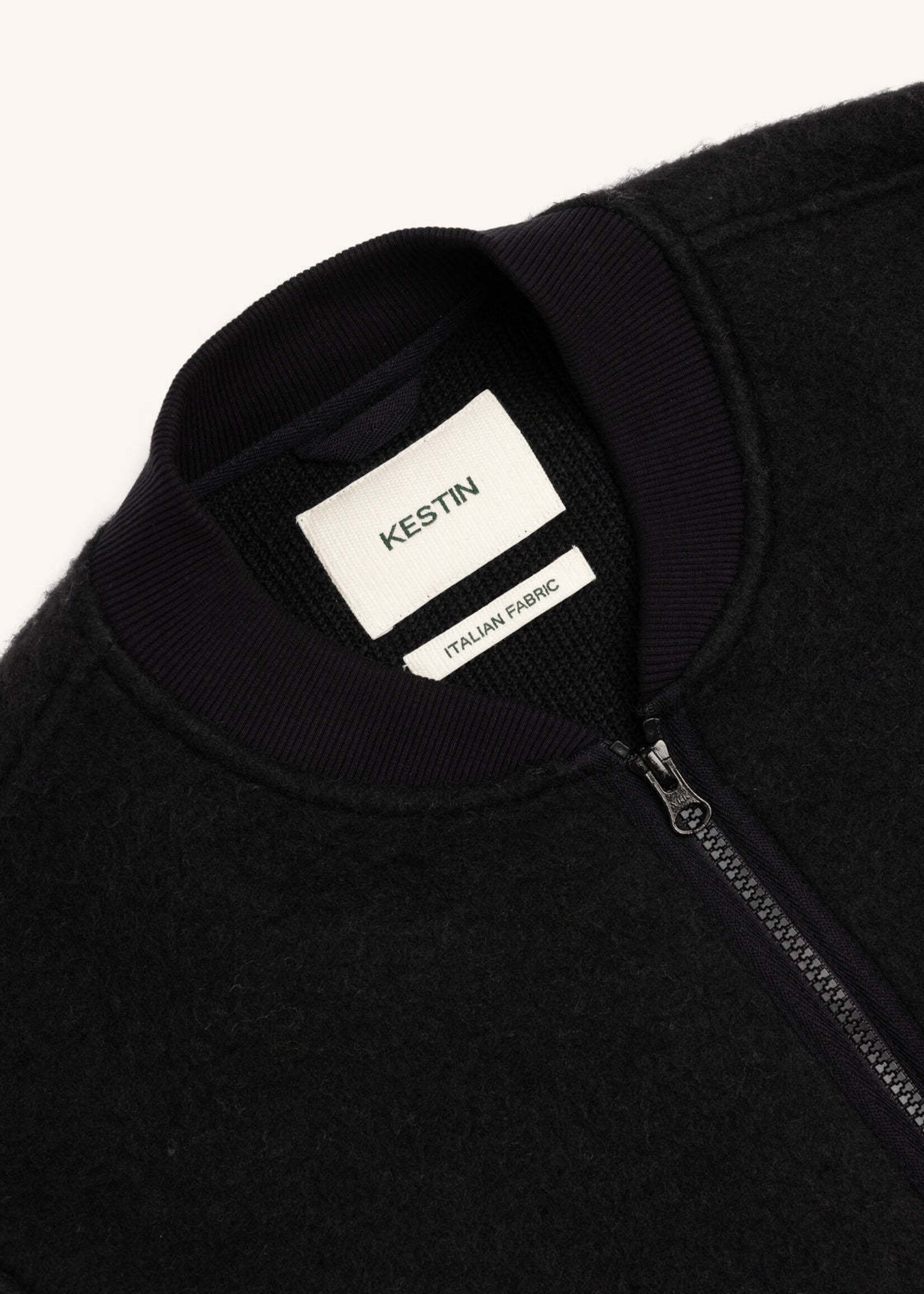Kestin Kestin Dreghorn Black Fairisle Band Fleece )