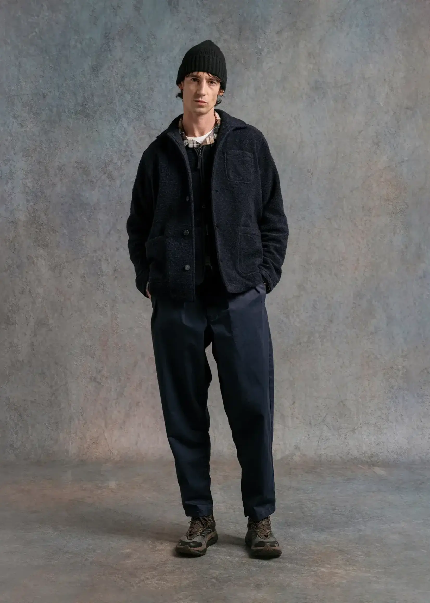 Kestin Kestin Ormiston Navy Speckled Wool BL Jacket