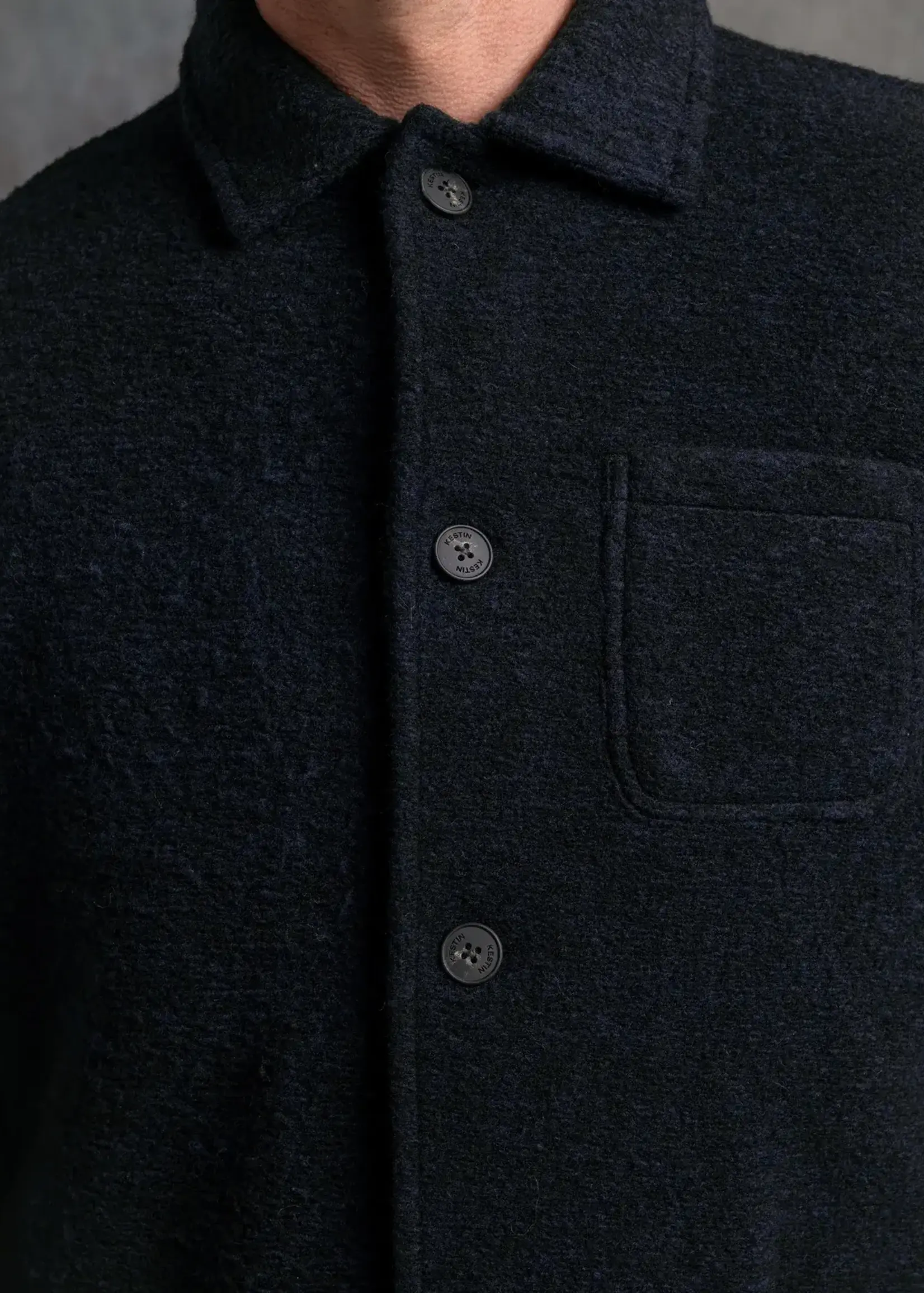 Kestin Kestin Ormiston Navy Speckled Wool BL Jacket