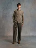 Kestin Kestin Portree Overshirt Peat Printed Check Jersey