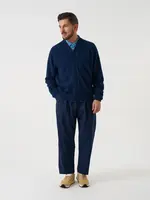 Universal Works Universal Works David Cardigan Navy Alpaca Wool