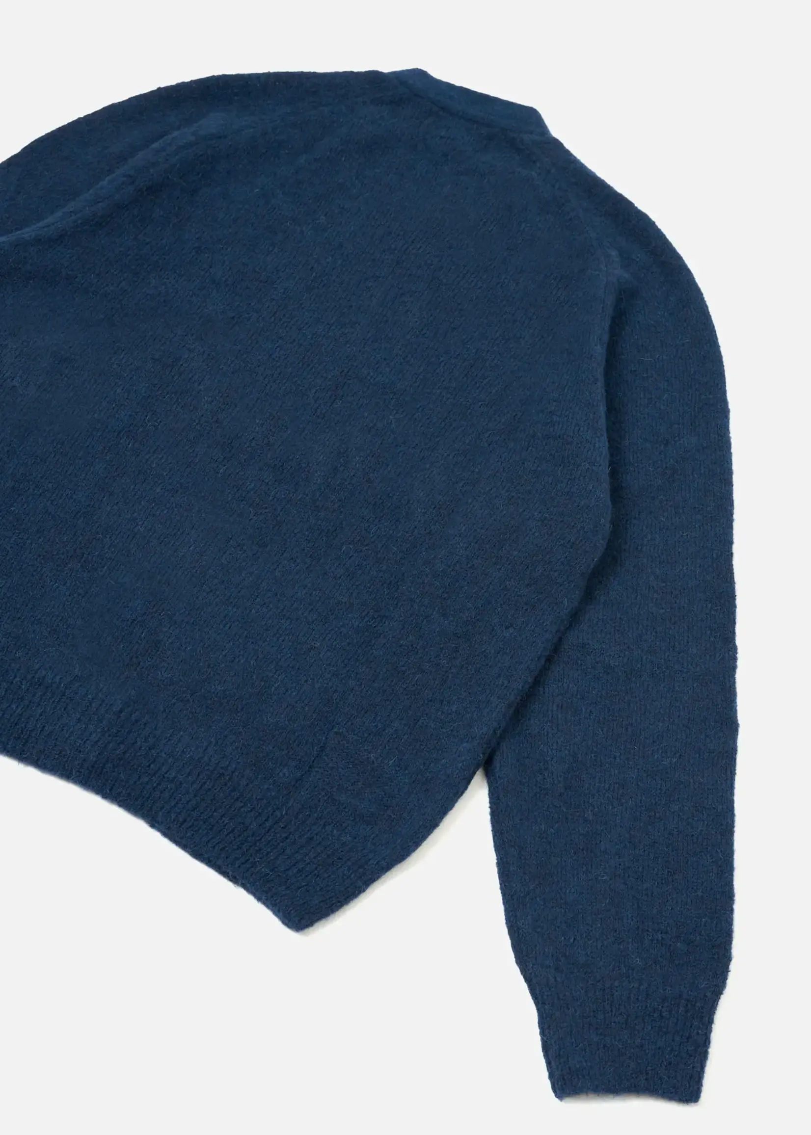 Universal Works Universal Works David Cardigan Navy Alpaca Wool
