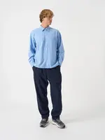 Universal Works Universal Works Square Pocket Blue Shirt